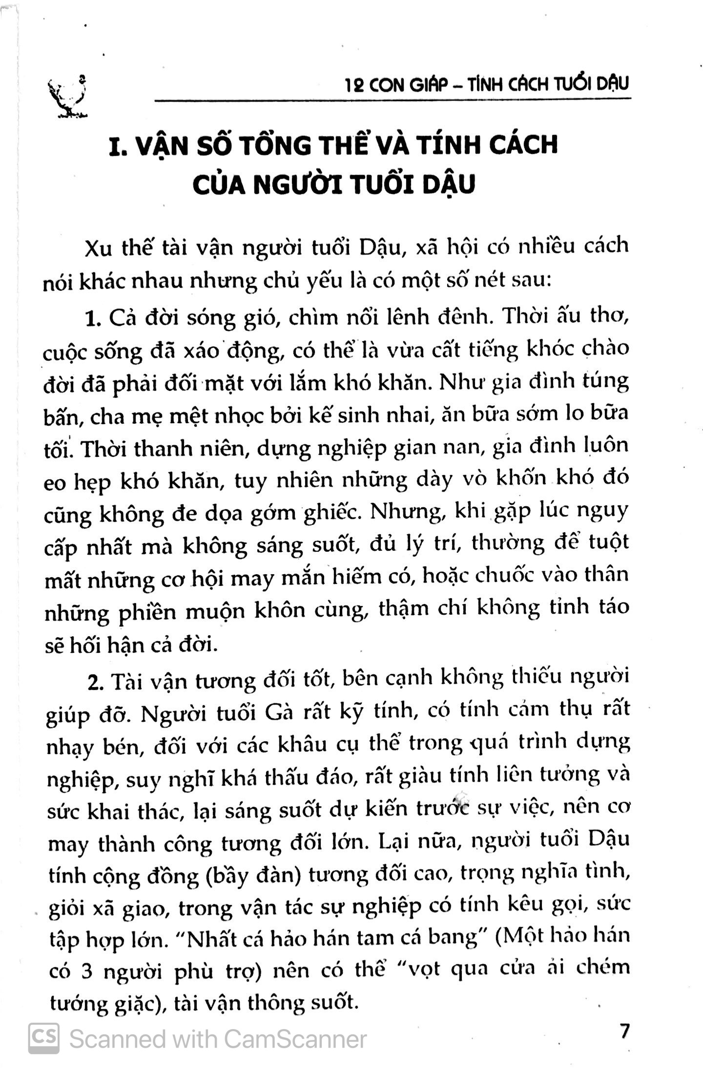 tìm hiểu tính cách con người qua năm sinh - tuổi dậu