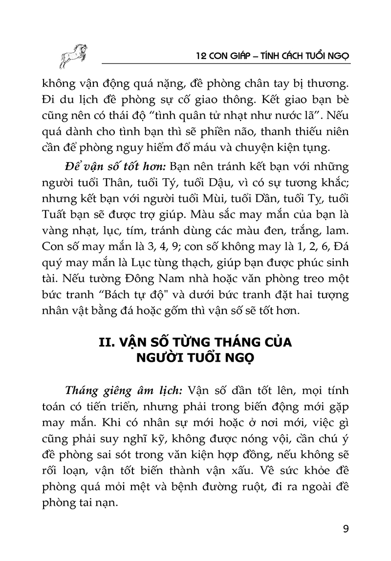tìm hiểu tính cách con người qua năm sinh - tuổi ngọ