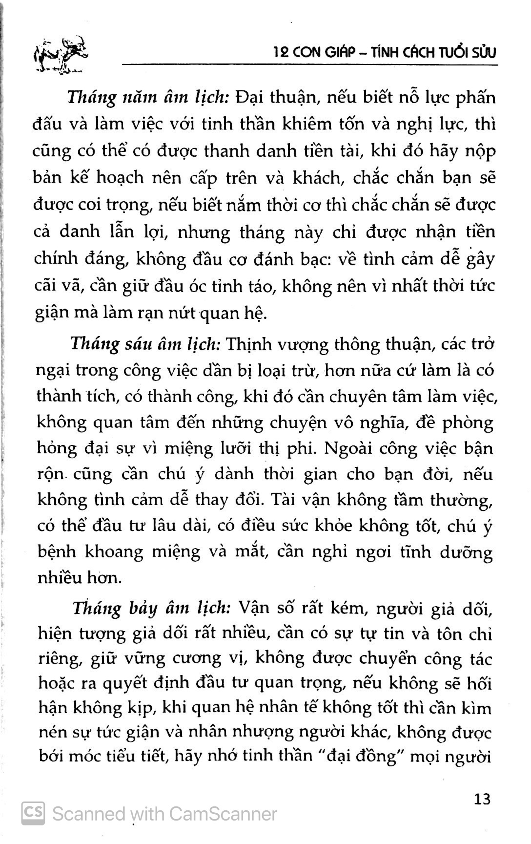 tìm hiểu tính cách con người qua năm sinh - tuổi sửu