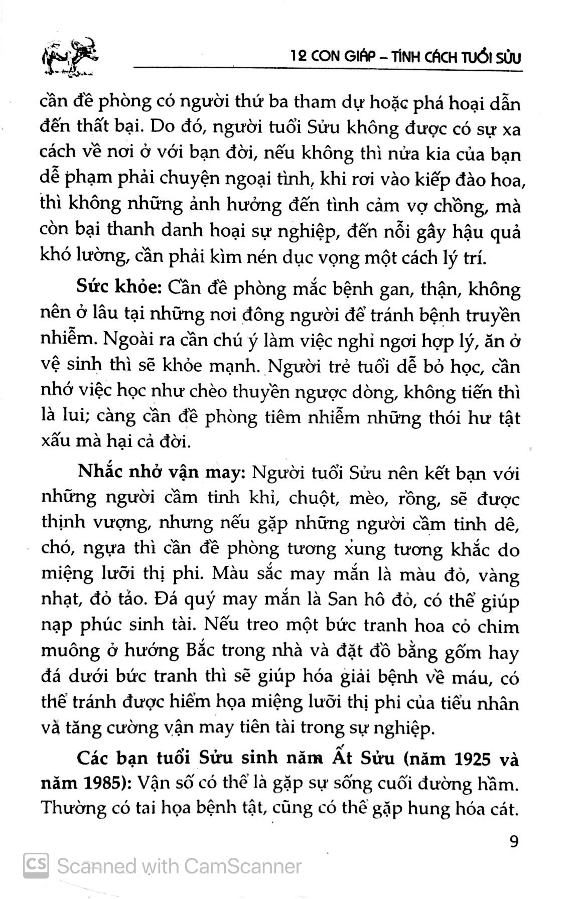 tìm hiểu tính cách con người qua năm sinh - tuổi sửu