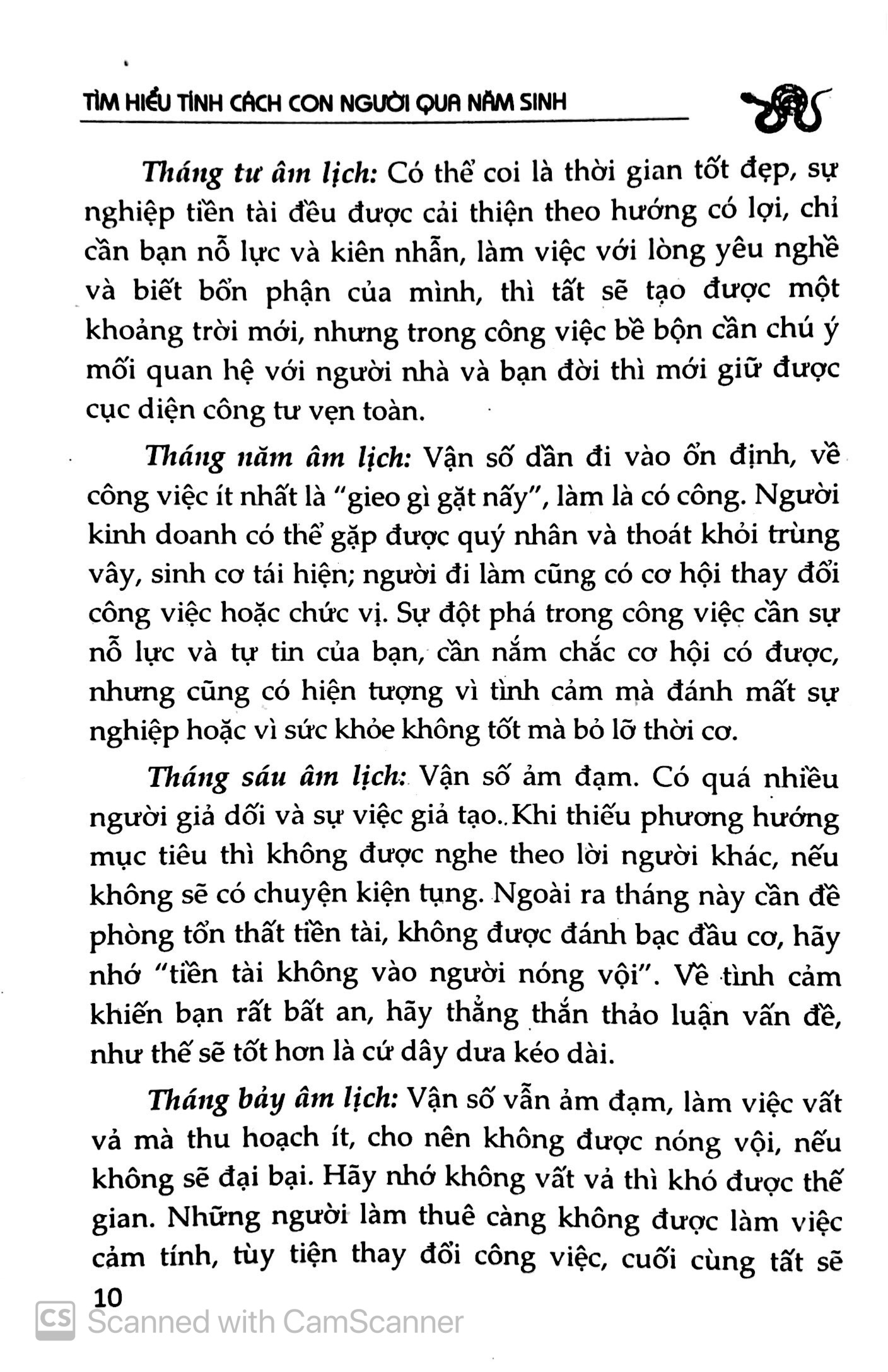 tìm hiểu tính cách con người qua năm sinh - tuổi tỵ