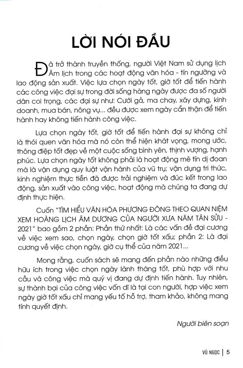 tìm hiểu văn hóa phương đồng theo quan niệm xem hoàng lịch âm dương của người xưa - năm tân sửu 2021
