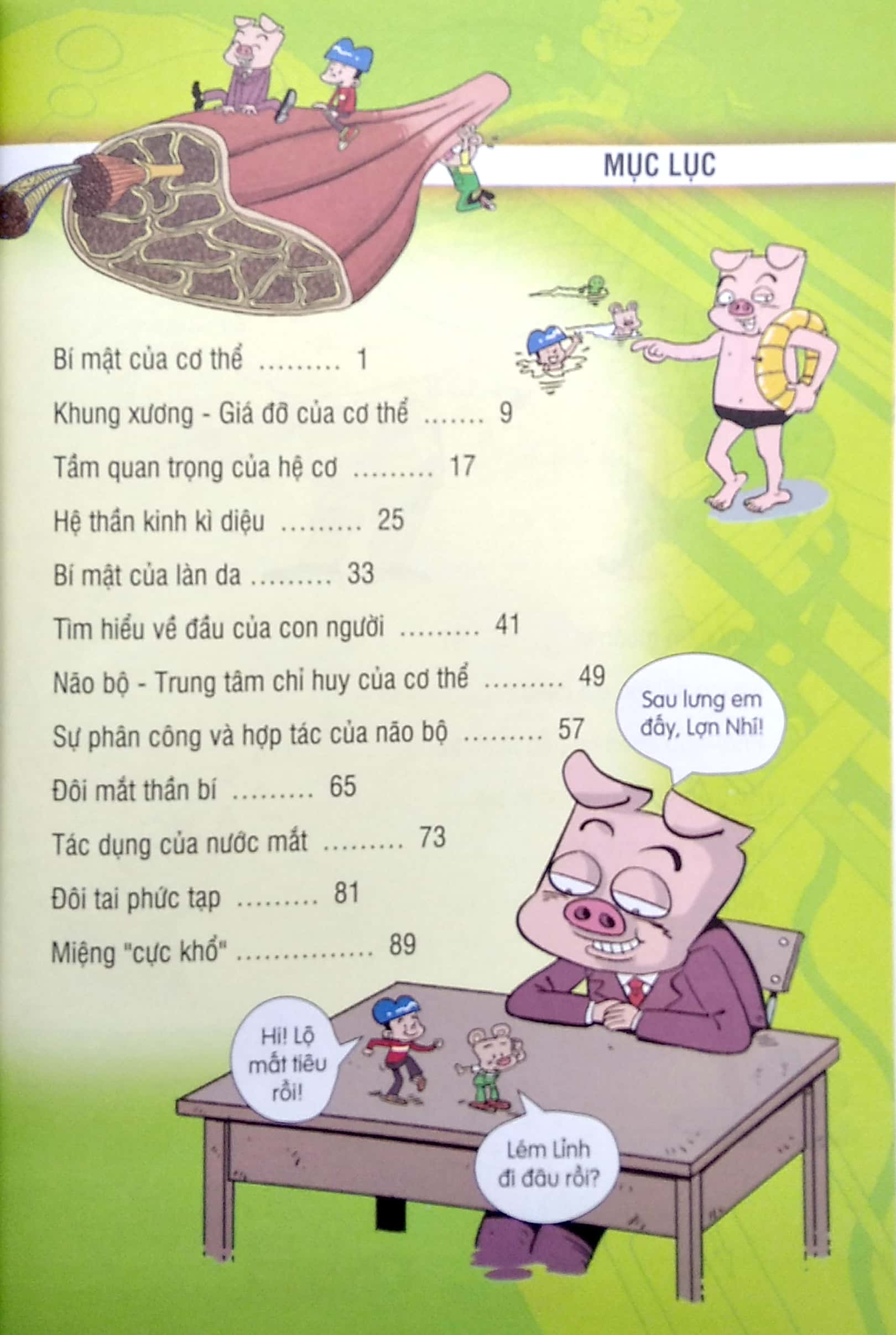 tìm hiểu về cơ thể người (dành cho trẻ từ 6 tuổi)