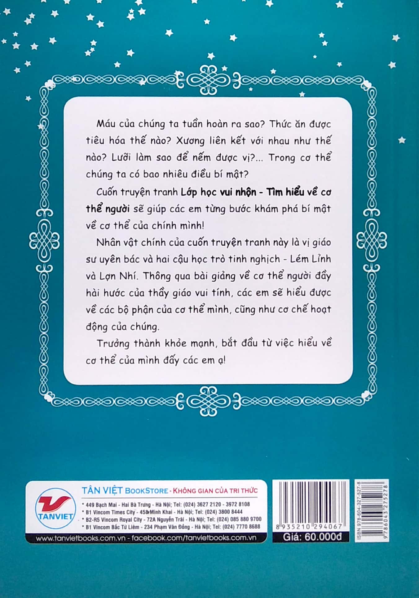 tìm hiểu về cơ thể người (dành cho trẻ từ 6 tuổi)