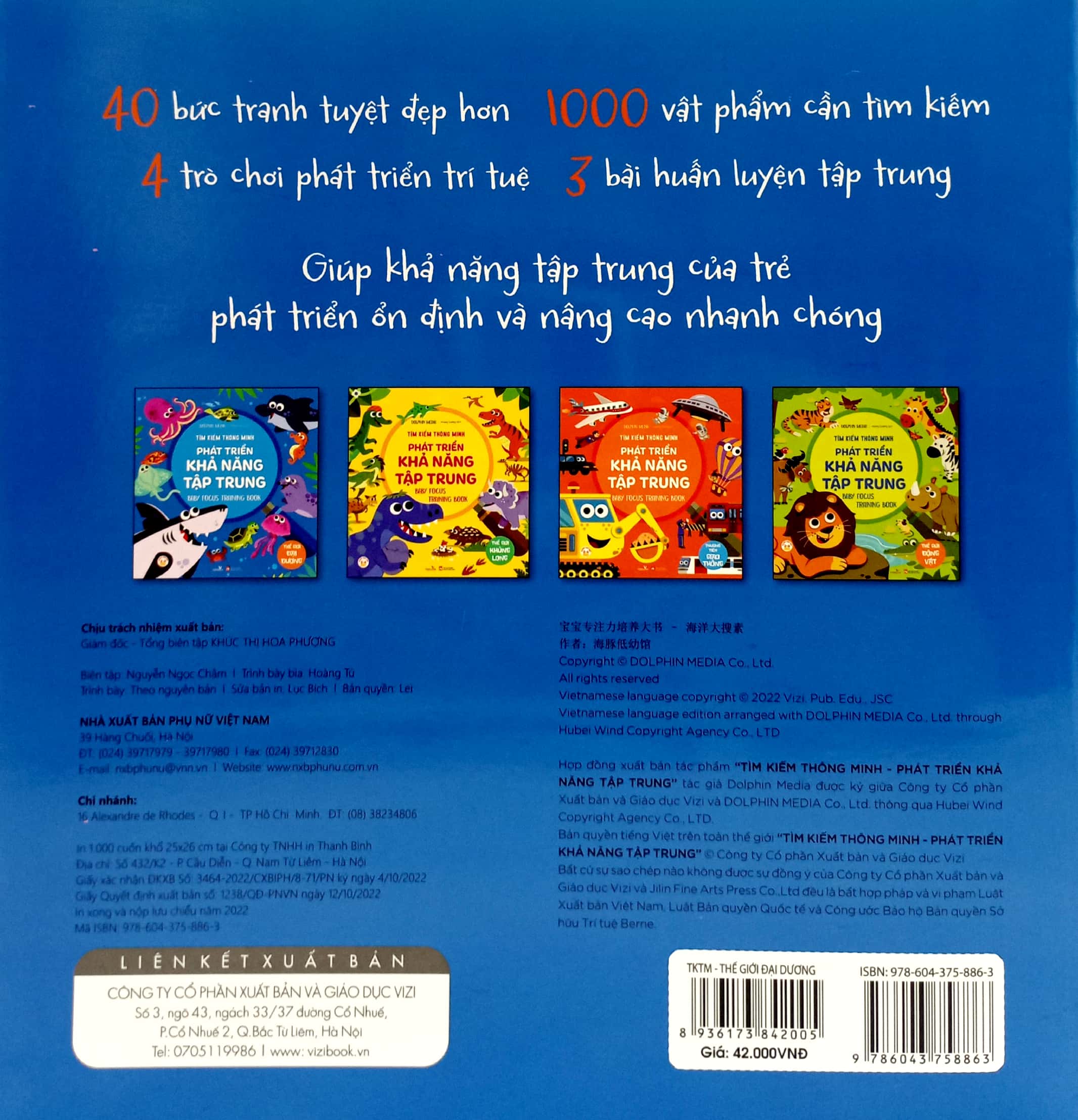 tìm kiếm thông minh phát triển khả năng tập trung - thế giới đại dương (tái bản 2022)