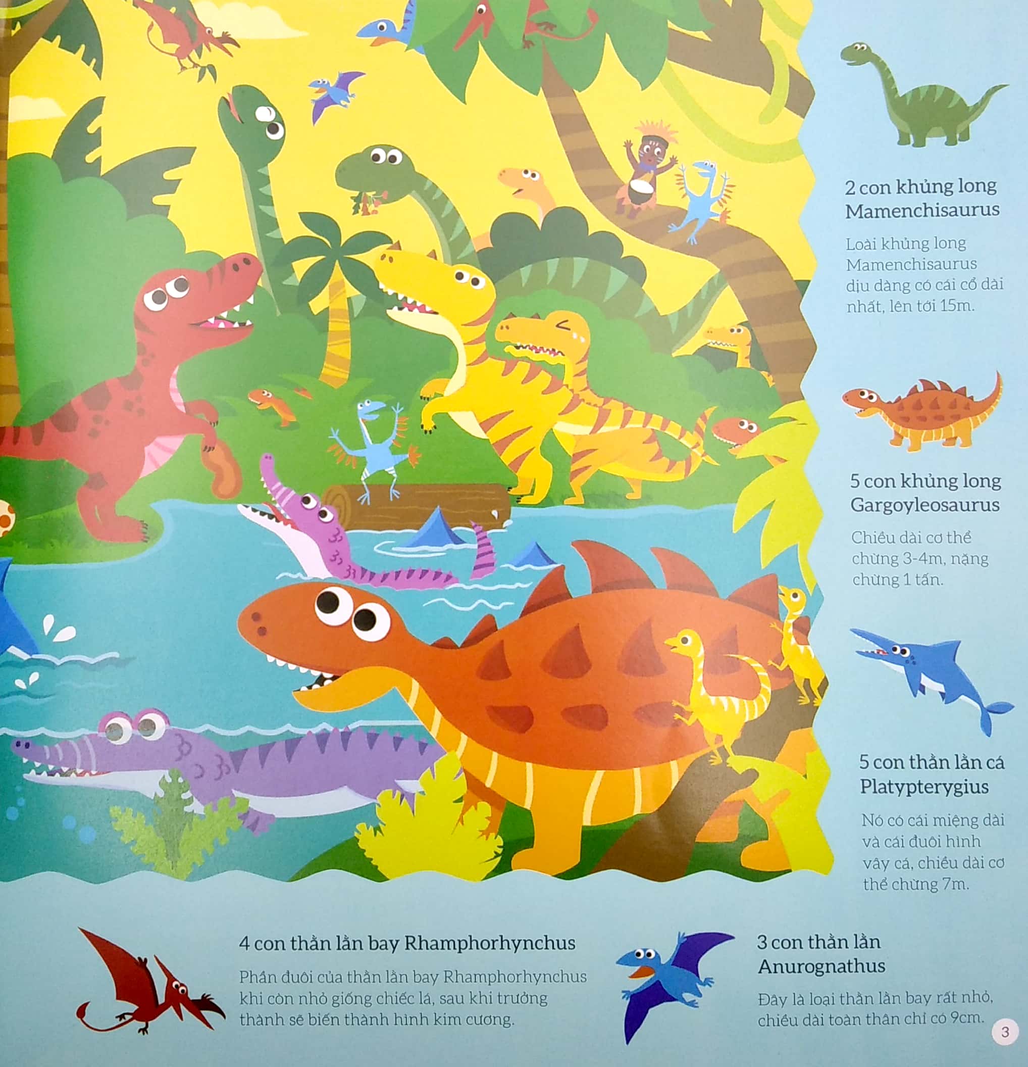 Tìm Kiếm Thông Minh Phát Triển Khả Năng Tập Trung - Thế Giới Khủng Long