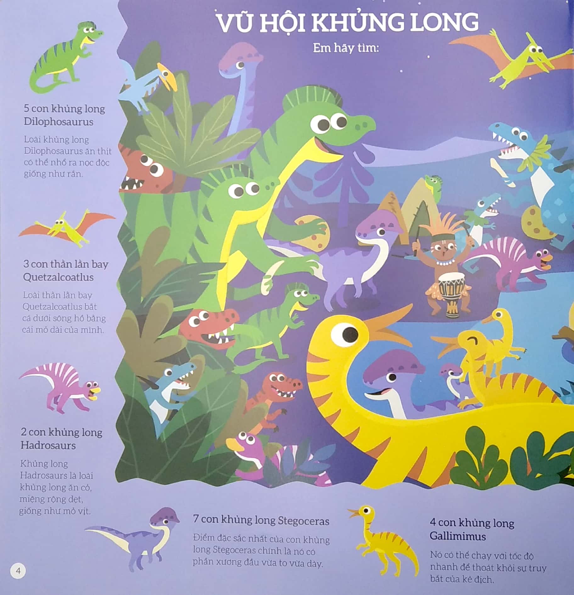 Tìm Kiếm Thông Minh Phát Triển Khả Năng Tập Trung - Thế Giới Khủng Long