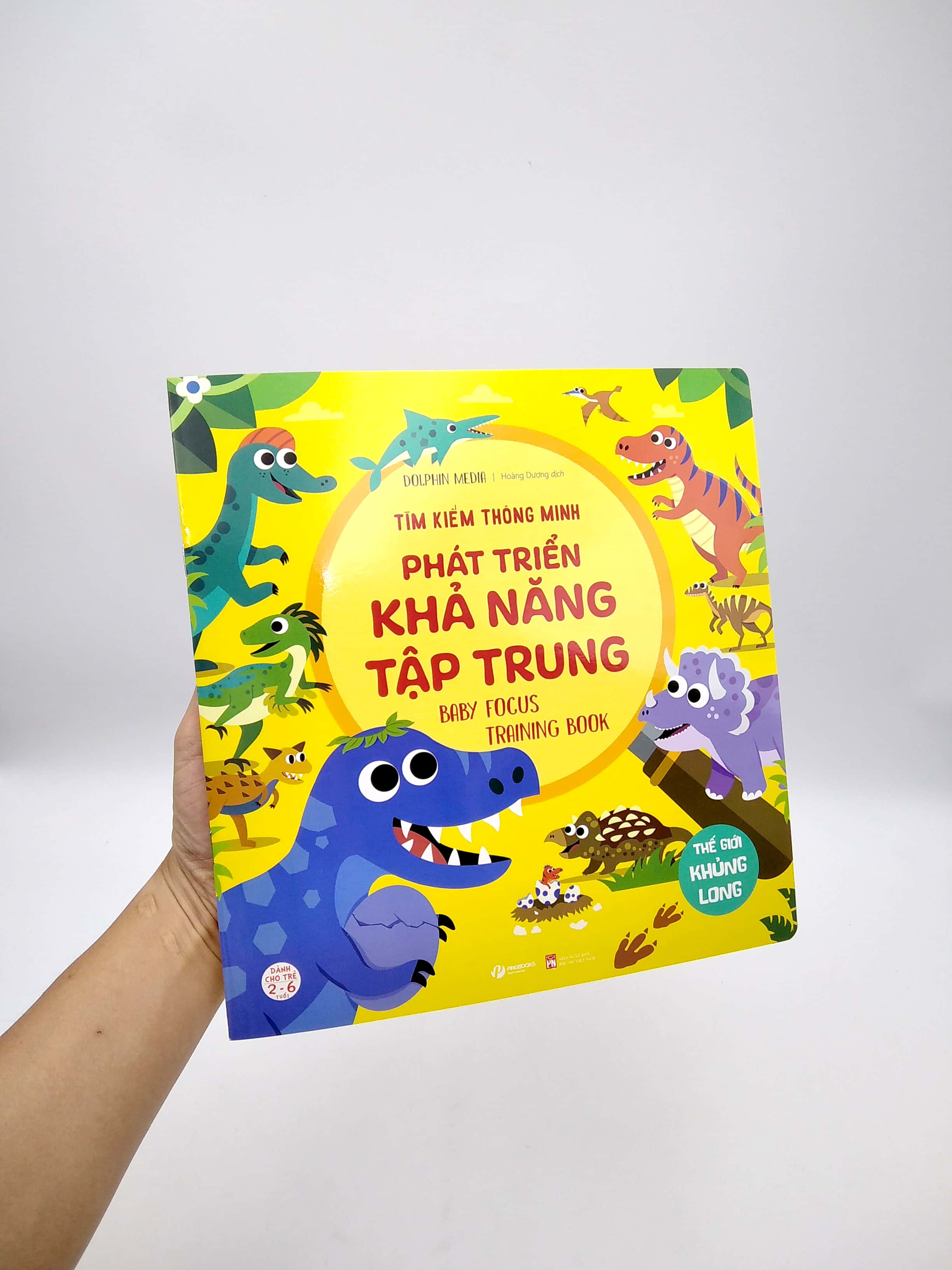 Tìm Kiếm Thông Minh Phát Triển Khả Năng Tập Trung - Thế Giới Khủng Long