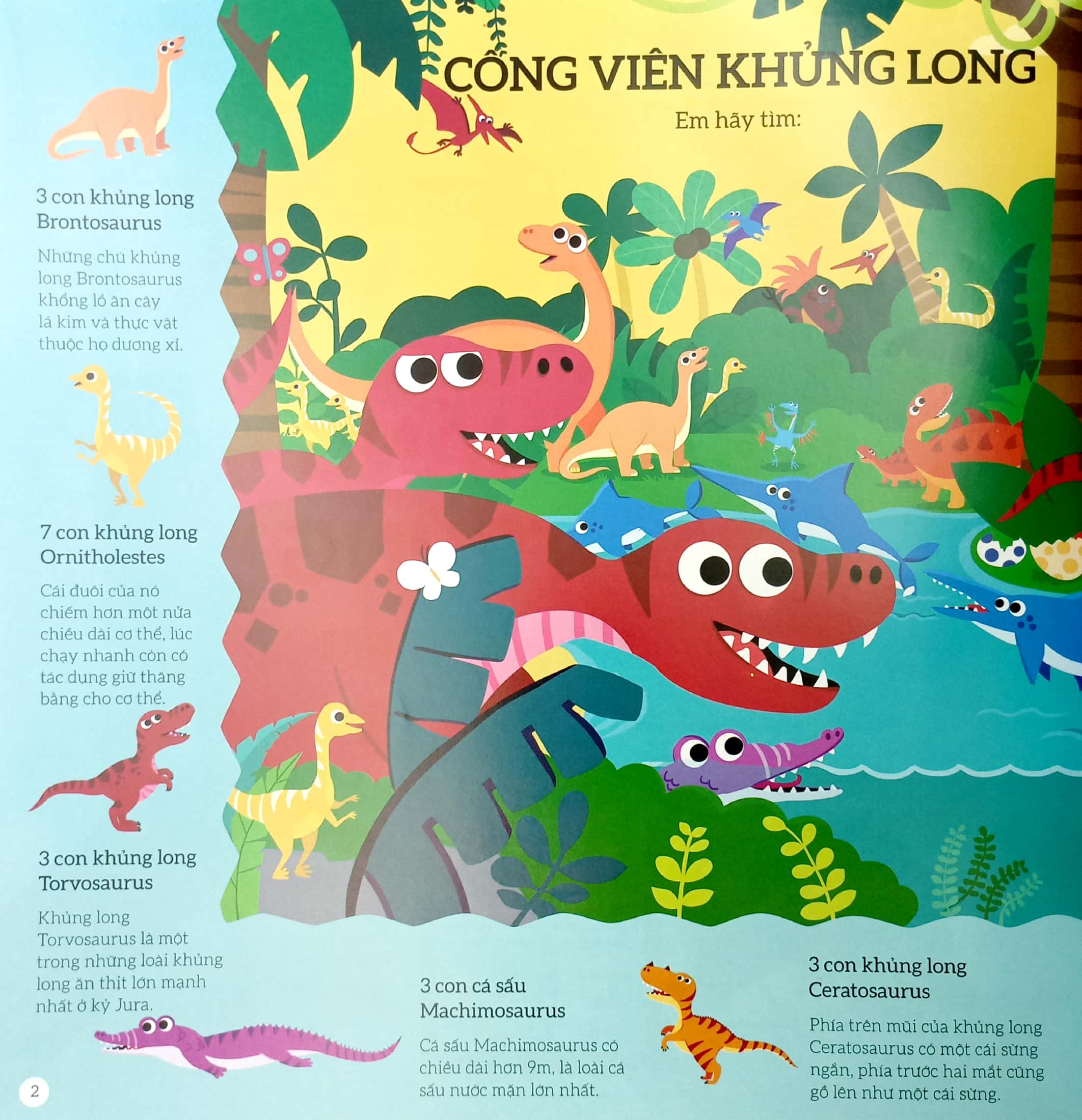 tìm kiếm thông minh phát triển khả năng tập trung - thế giới khủng long (tái bản 2022)