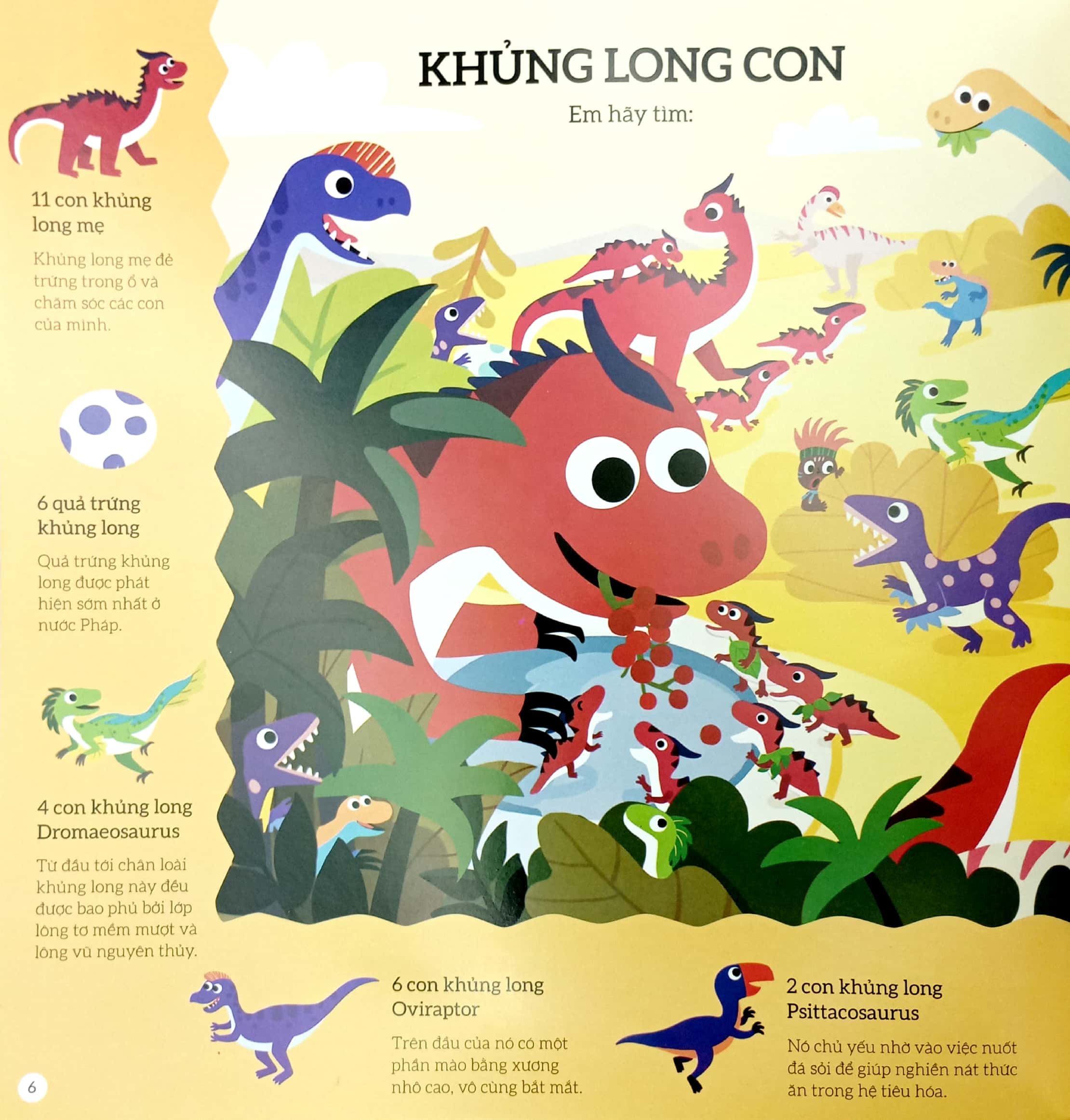 tìm kiếm thông minh phát triển khả năng tập trung - thế giới khủng long (tái bản 2022)