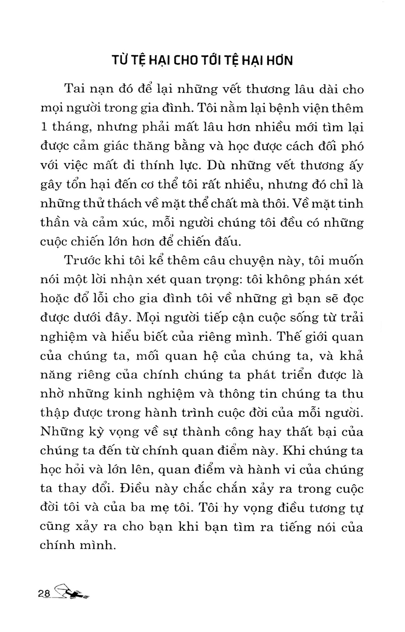 tìm kiếm tiếng nói nội tâm