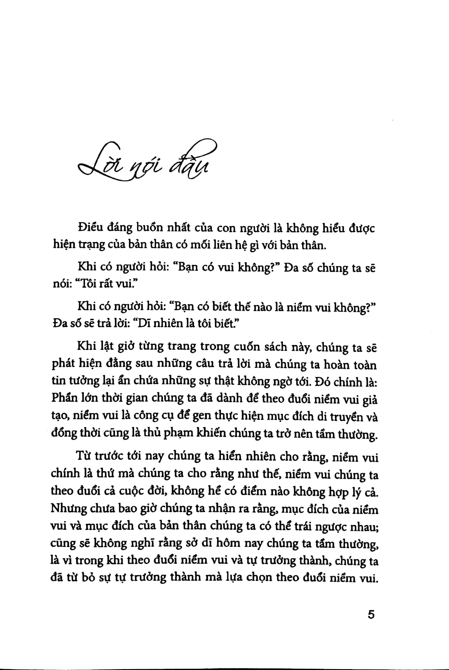 tìm lại cái tôi đã mất