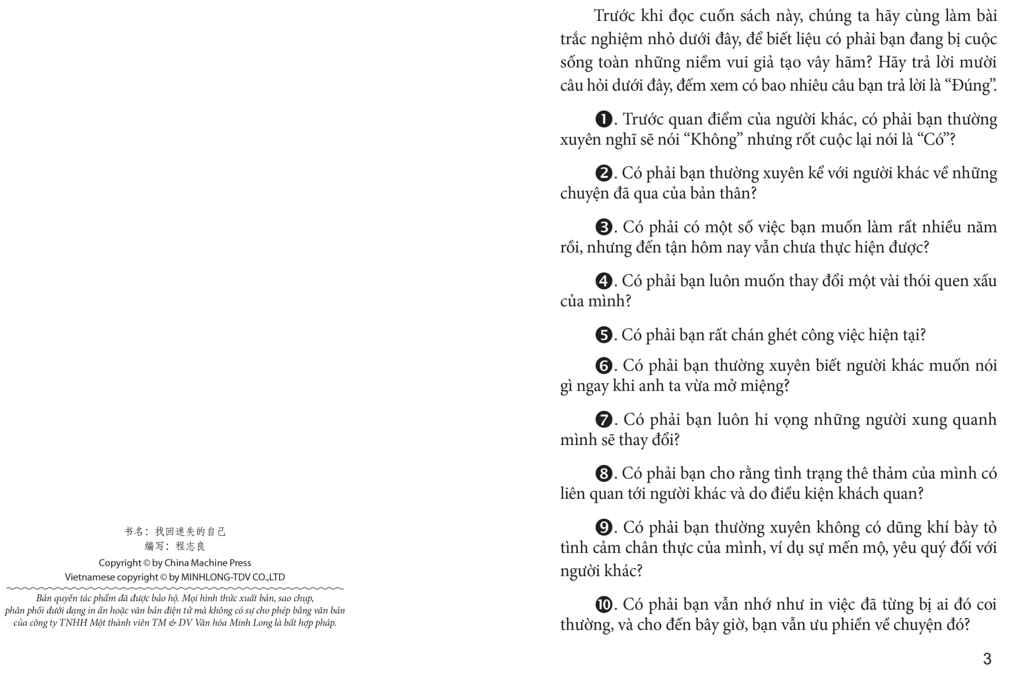 tìm lại cái tôi đã mất, cứu vãn cuộc đời không vui vẻ (bìa cứng)