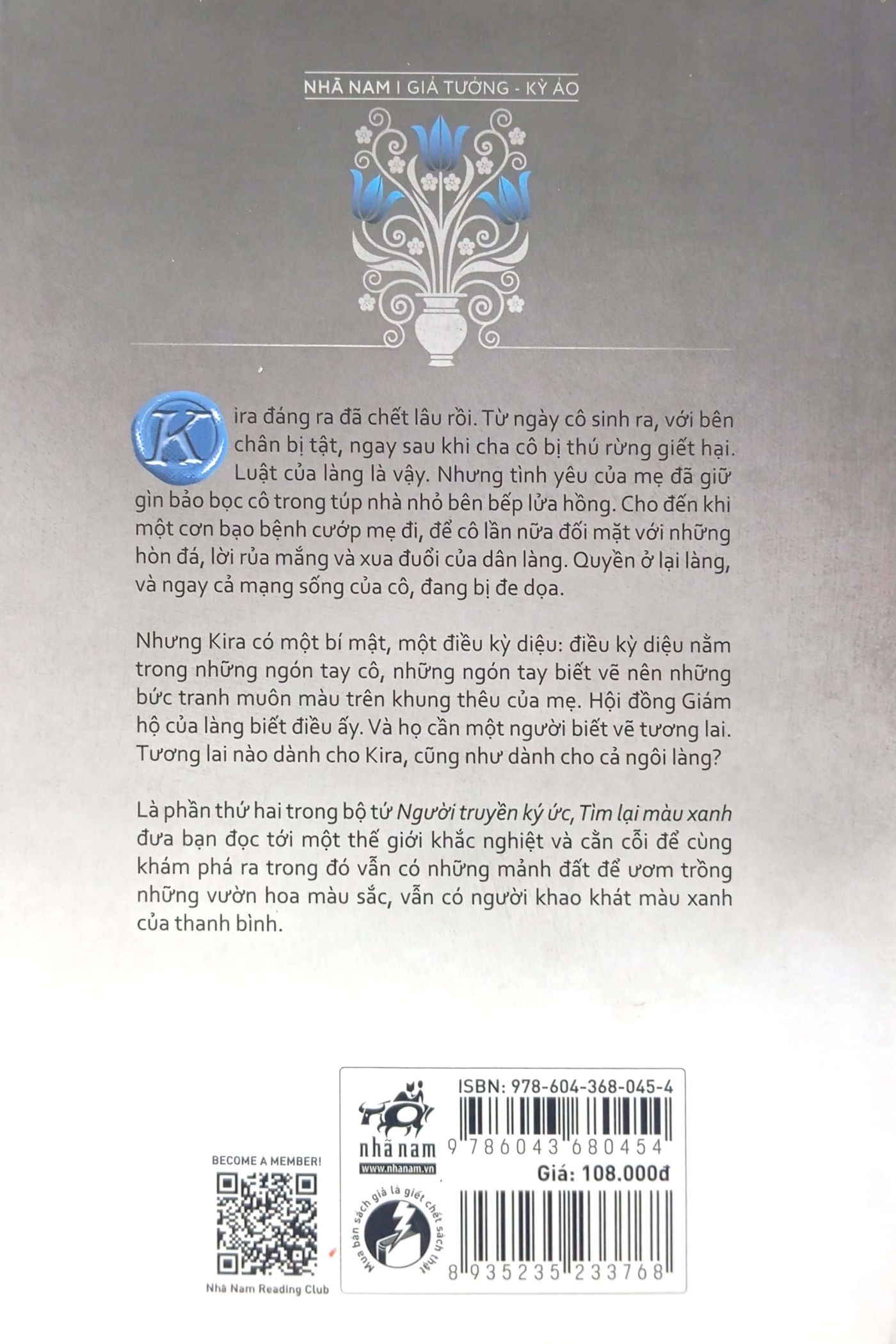 tìm lại màu xanh (phần tiếp theo của người truyền ký ức)