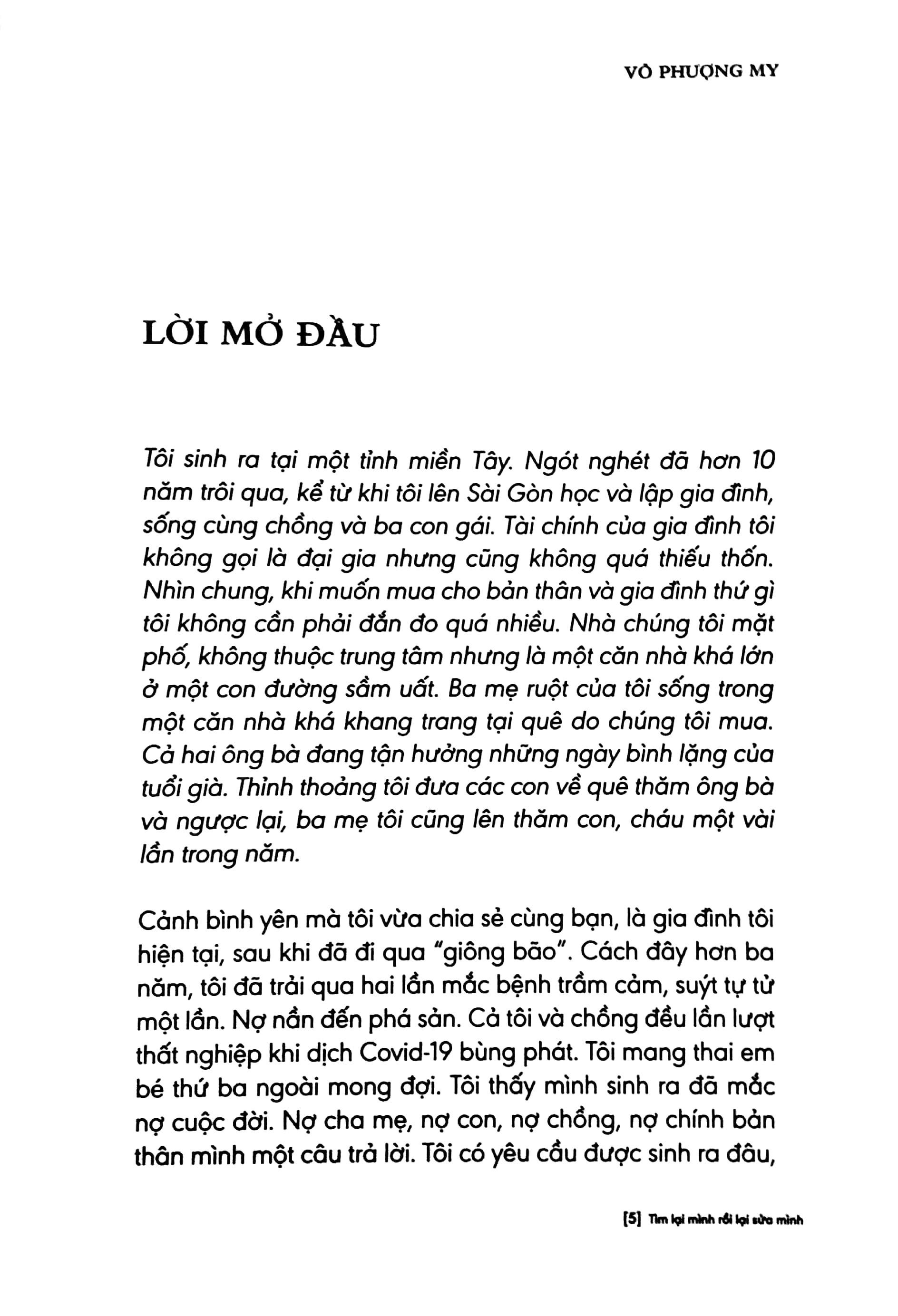 tìm mình rồi lại sửa mình