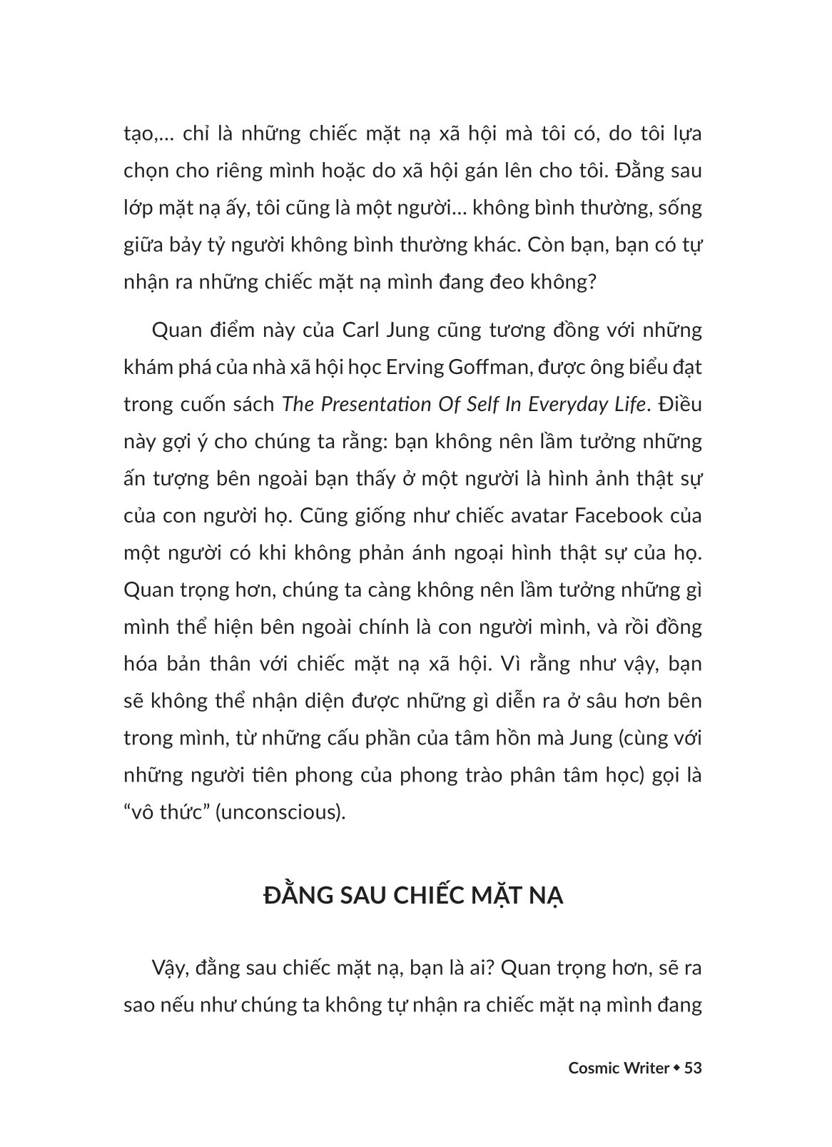 tìm mình trong thành phố nội tâm