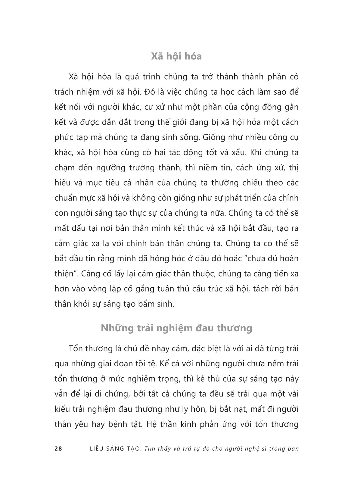 tìm thấy và trả tự do cho người nghệ sĩ trong bạn - liều sáng tạo