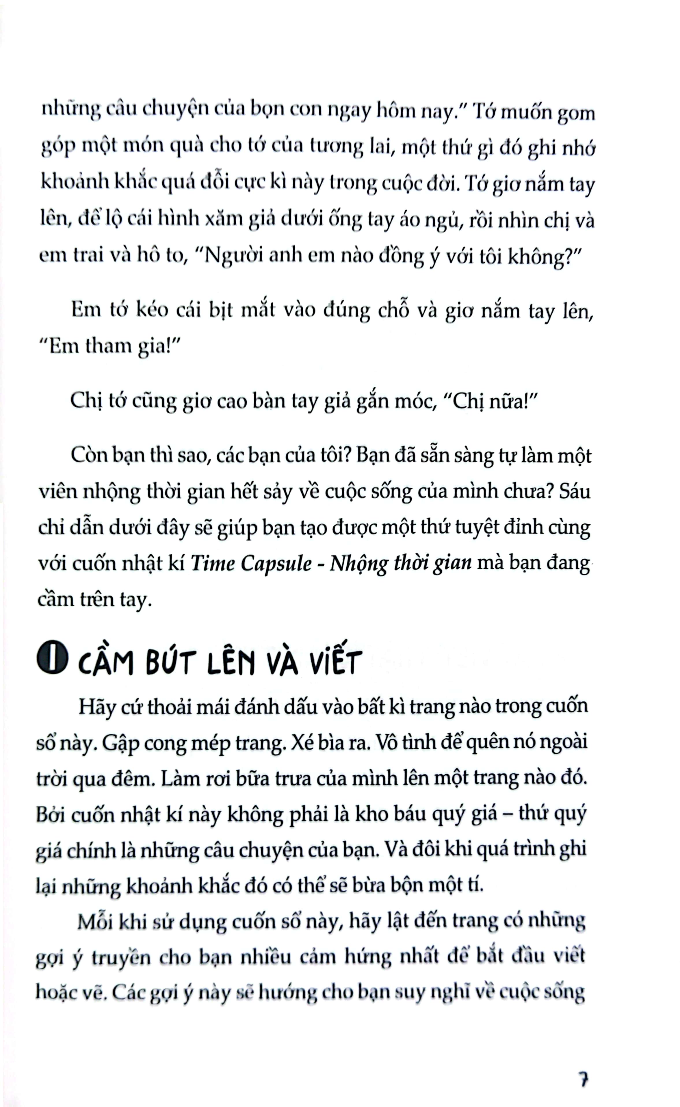 time capsule - nhật ký siêu nhí nhố