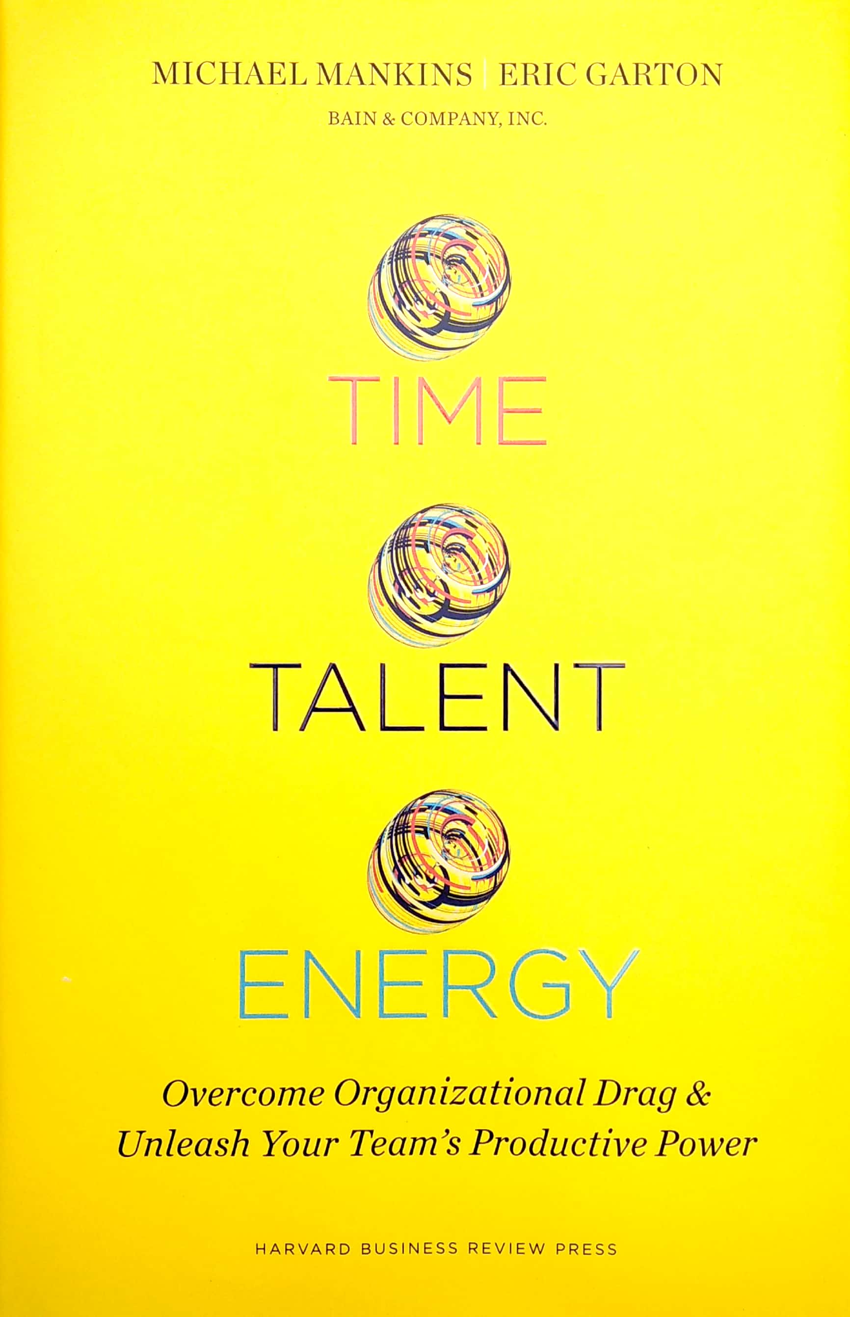 time, talent, energy