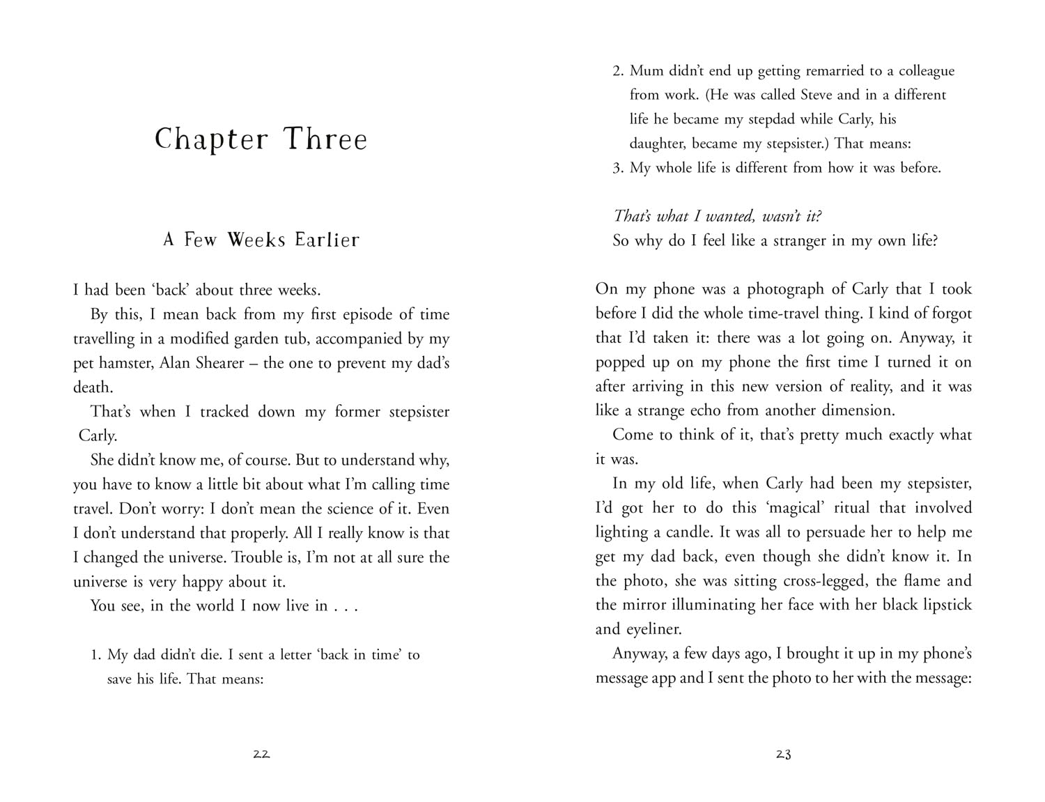 time travelling with a tortoise