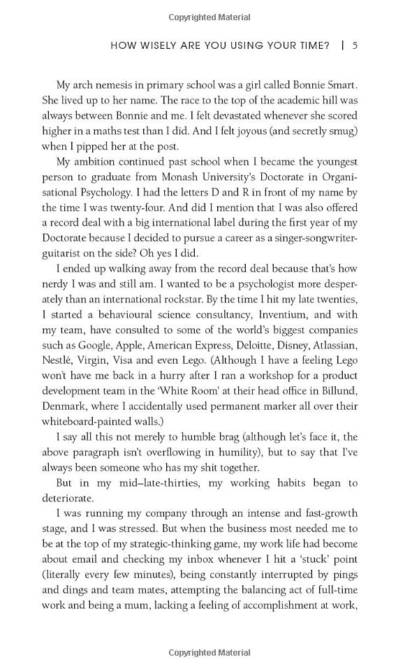 time wise: productivity secrets of the world's most successful people