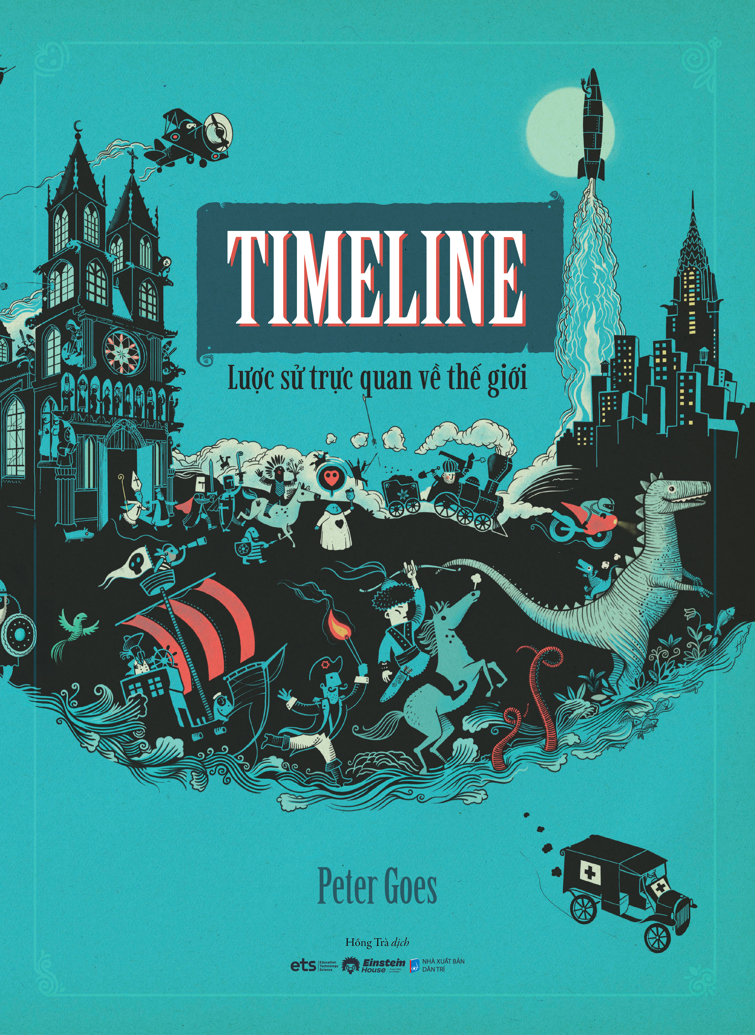 timeline - lược sử trực quan về thế giới - bìa cứng