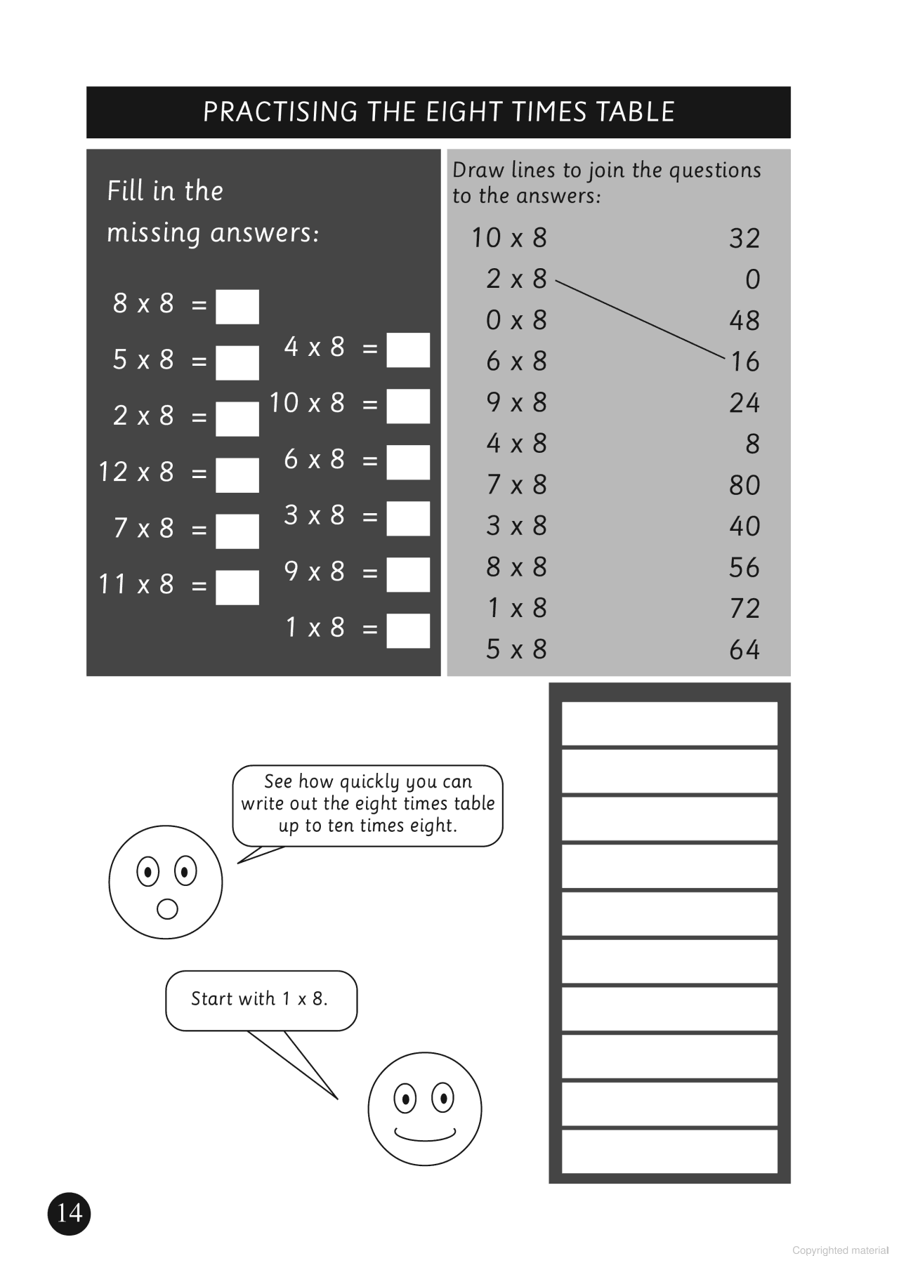 times tables today (times tables)