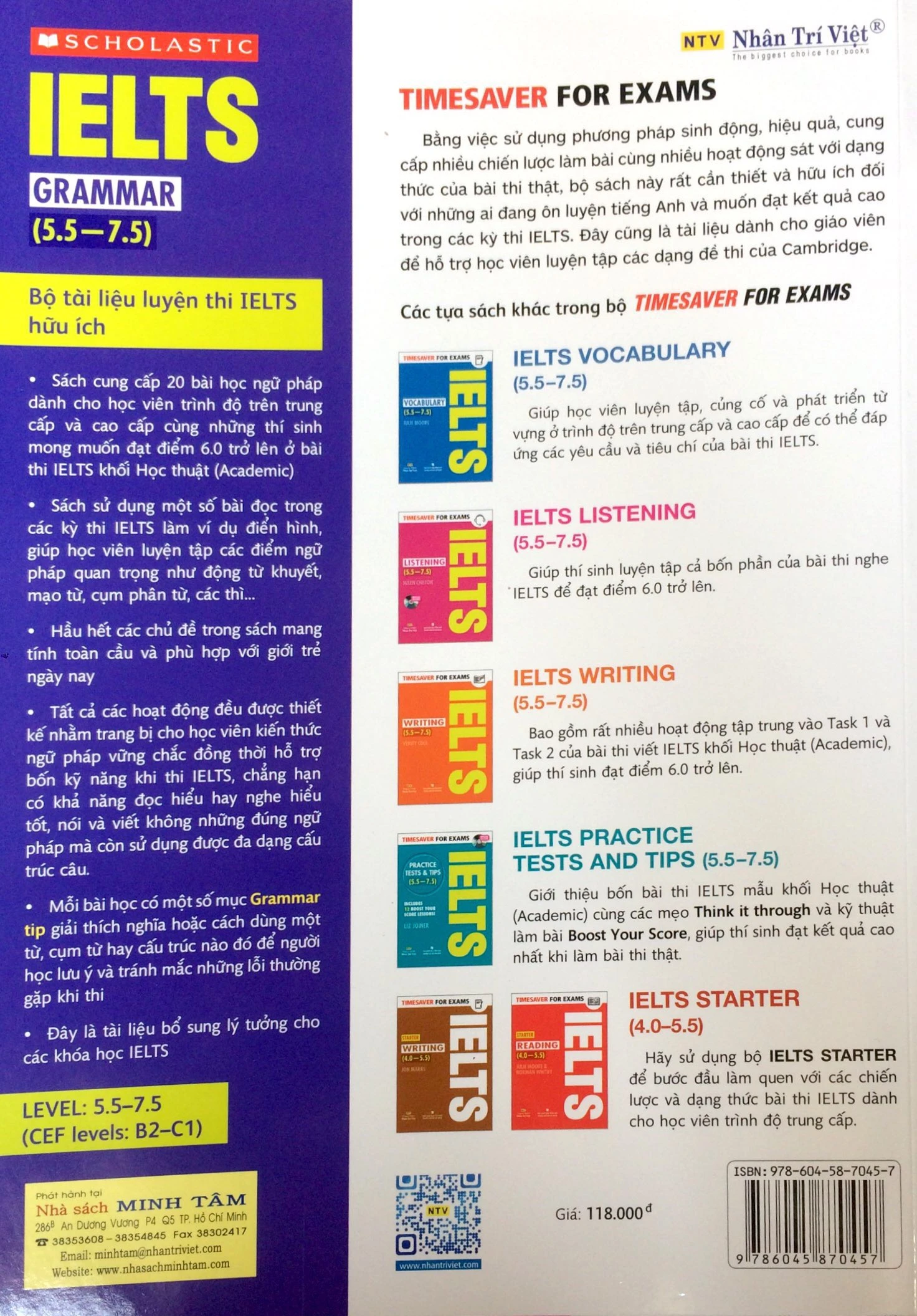 timesaver for exams - ielts grammar 5.5 - 7.5