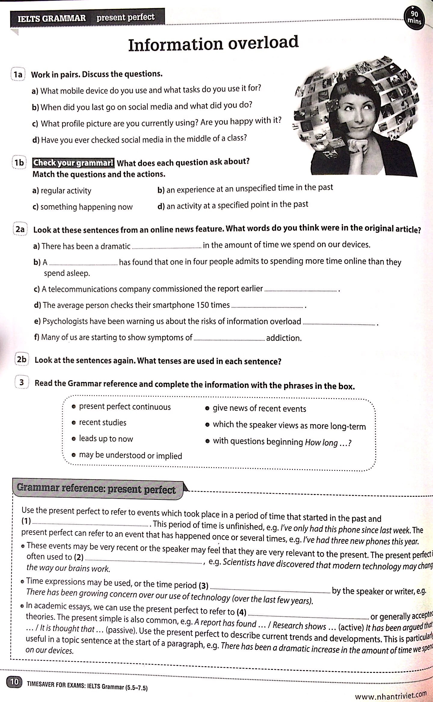 timesaver for exams - ielts grammar 5.5 - 7.5