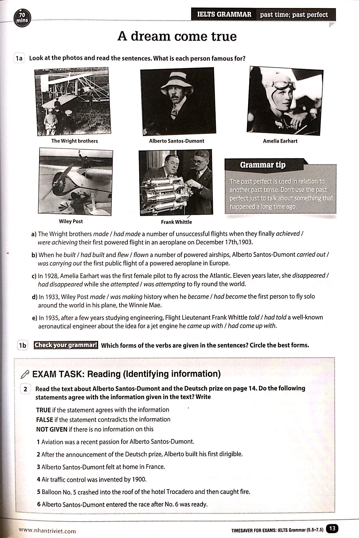 timesaver for exams - ielts grammar 5.5 - 7.5