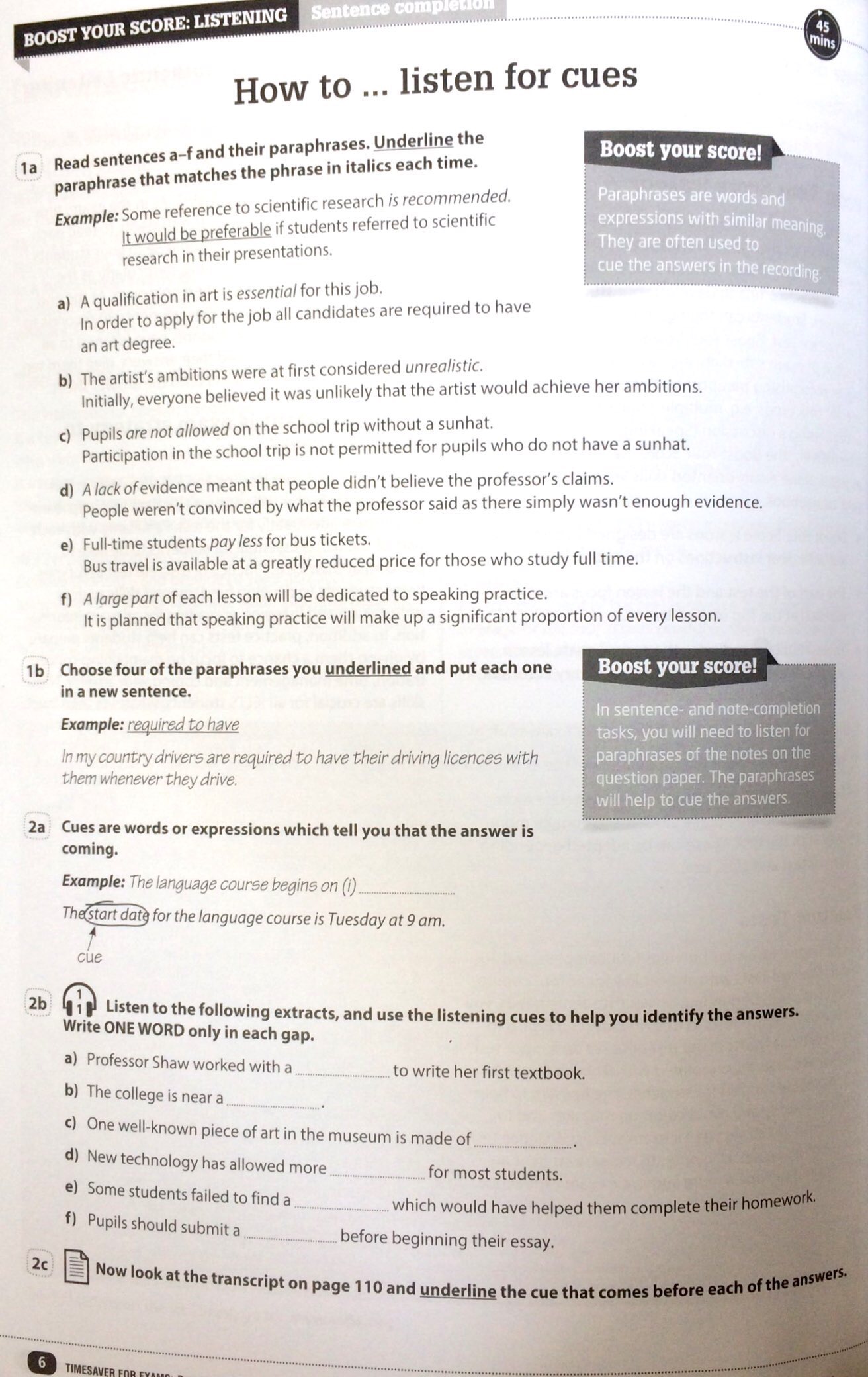 timesaver for exams - ielts practice tests & tips 5.5 - 7.5