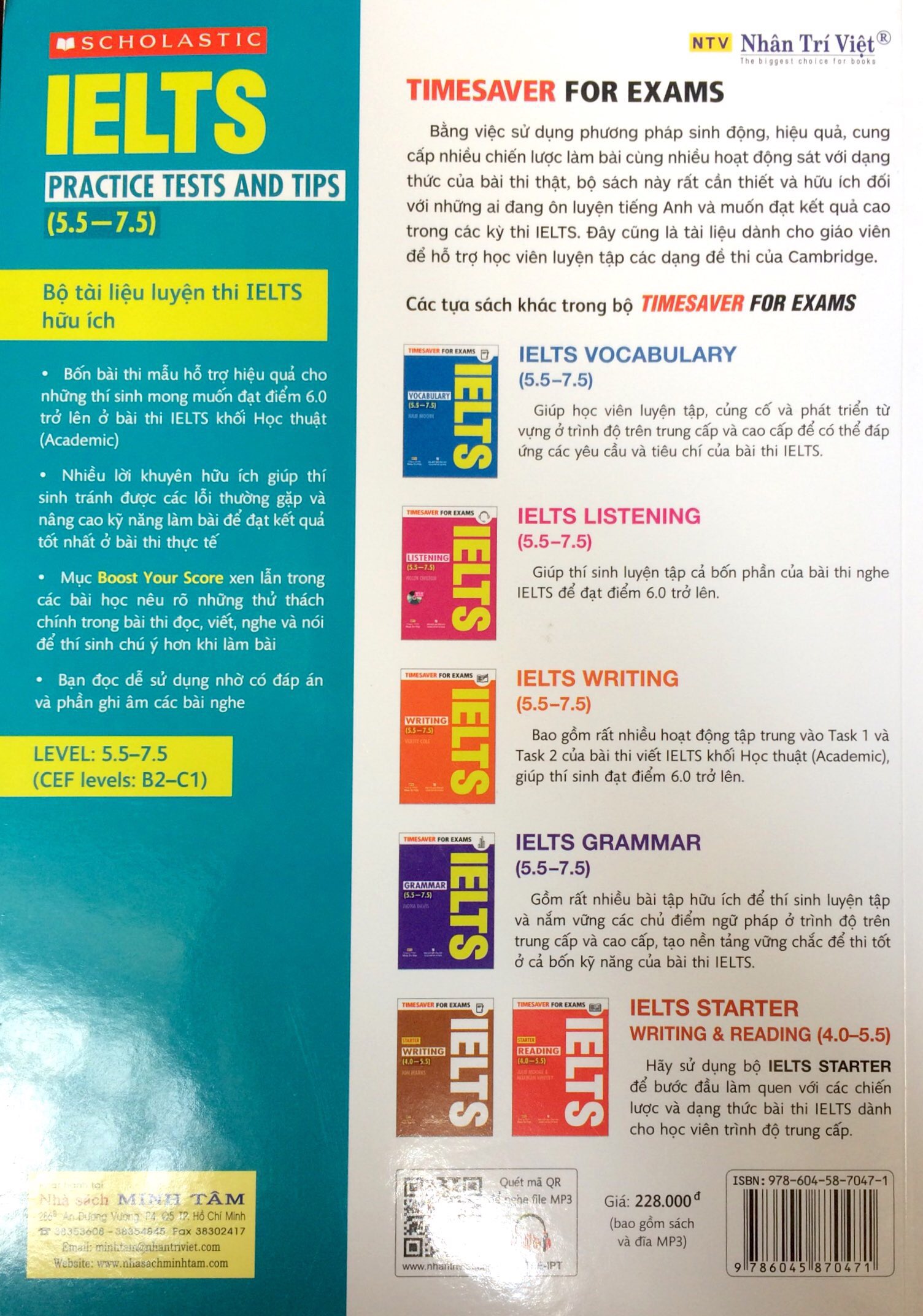 timesaver for exams - ielts practice tests & tips 5.5 - 7.5