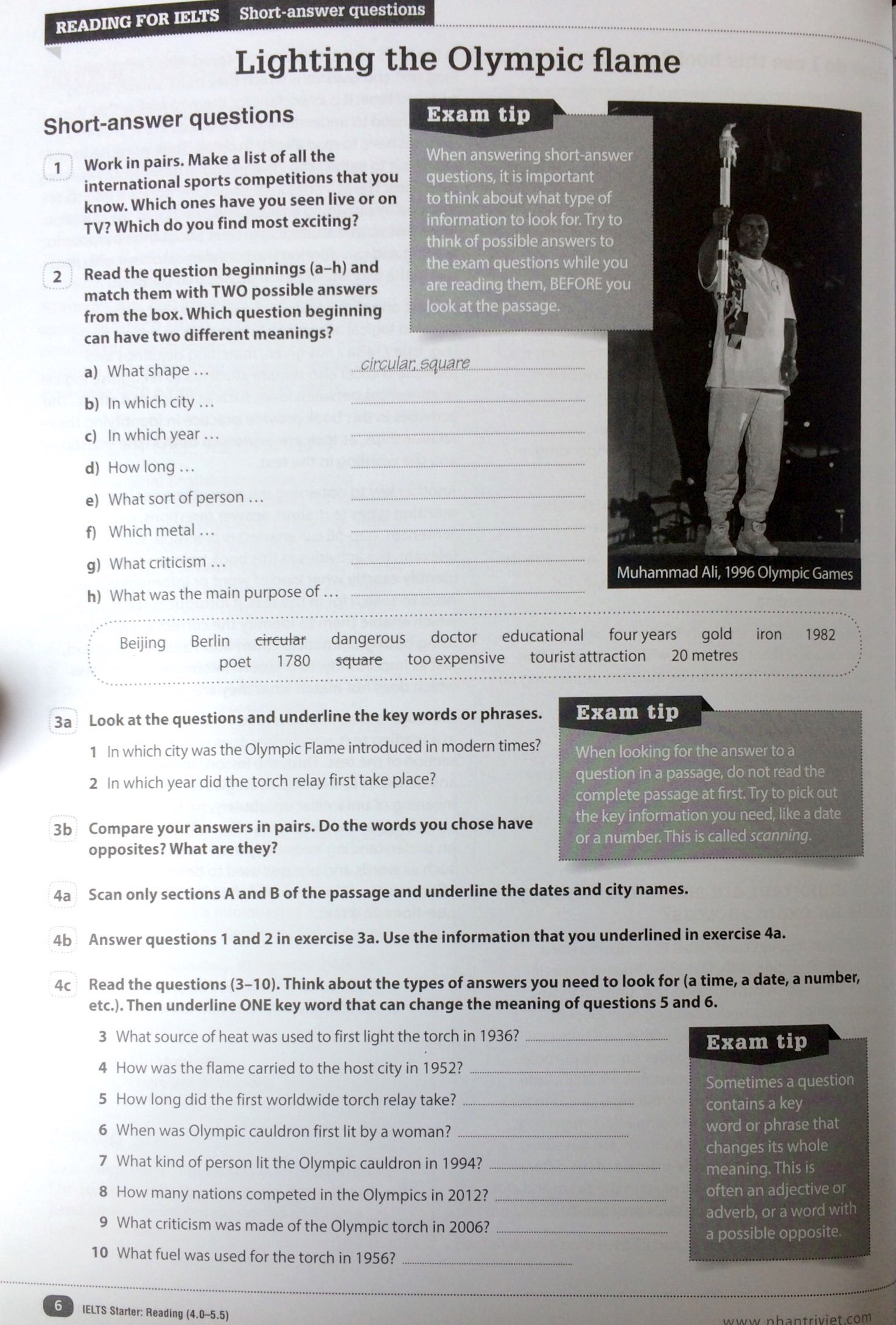 timesaver for exams – ielts starter reading 4.0 - 5.5