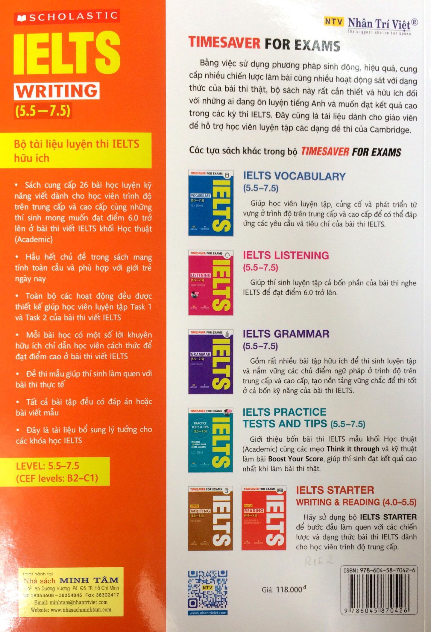timesaver for exams - ielts writing 5.5 - 7.5