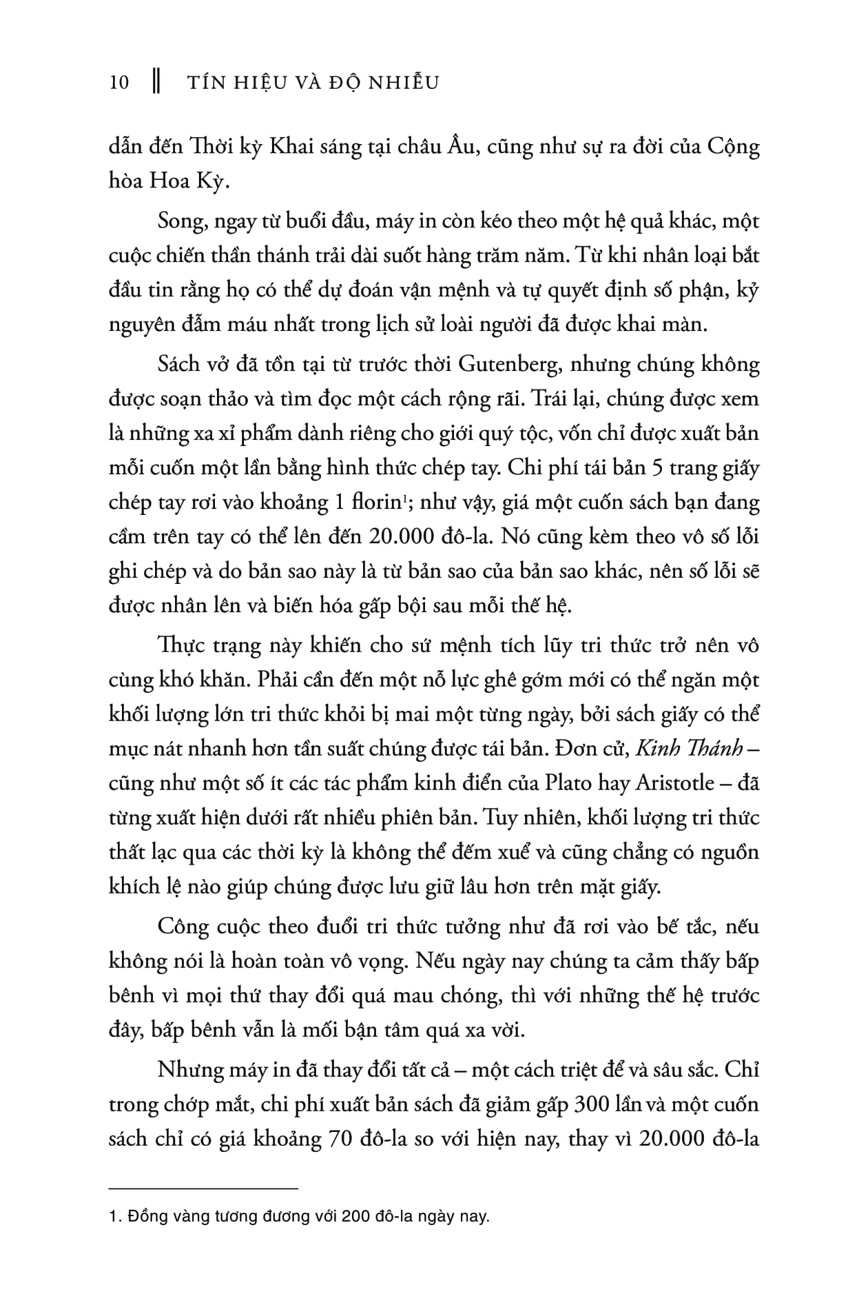 tín hiệu và độ nhiễu (tái bản 2020)