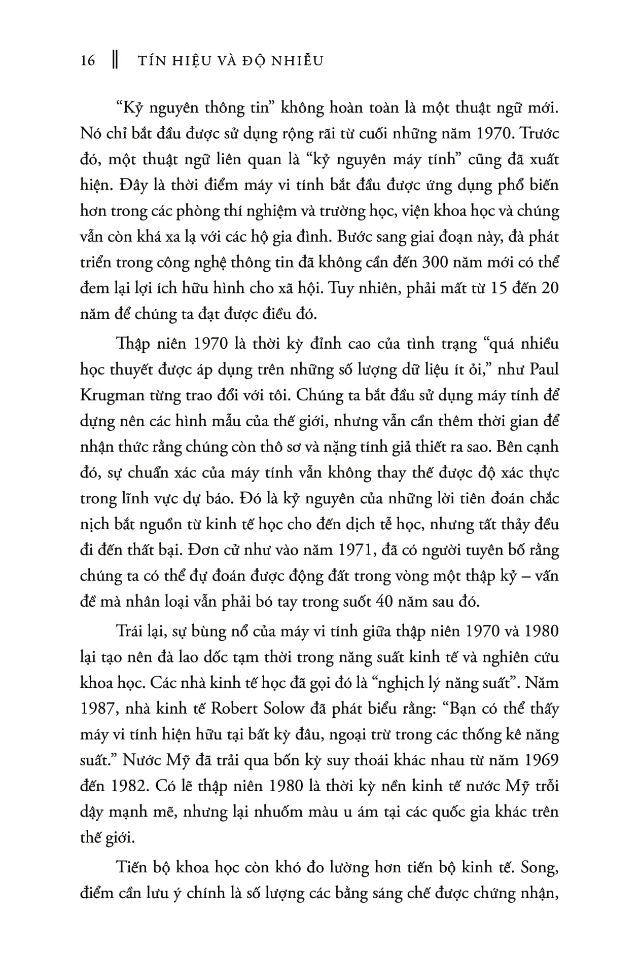 tín hiệu và độ nhiễu (tái bản 2020)