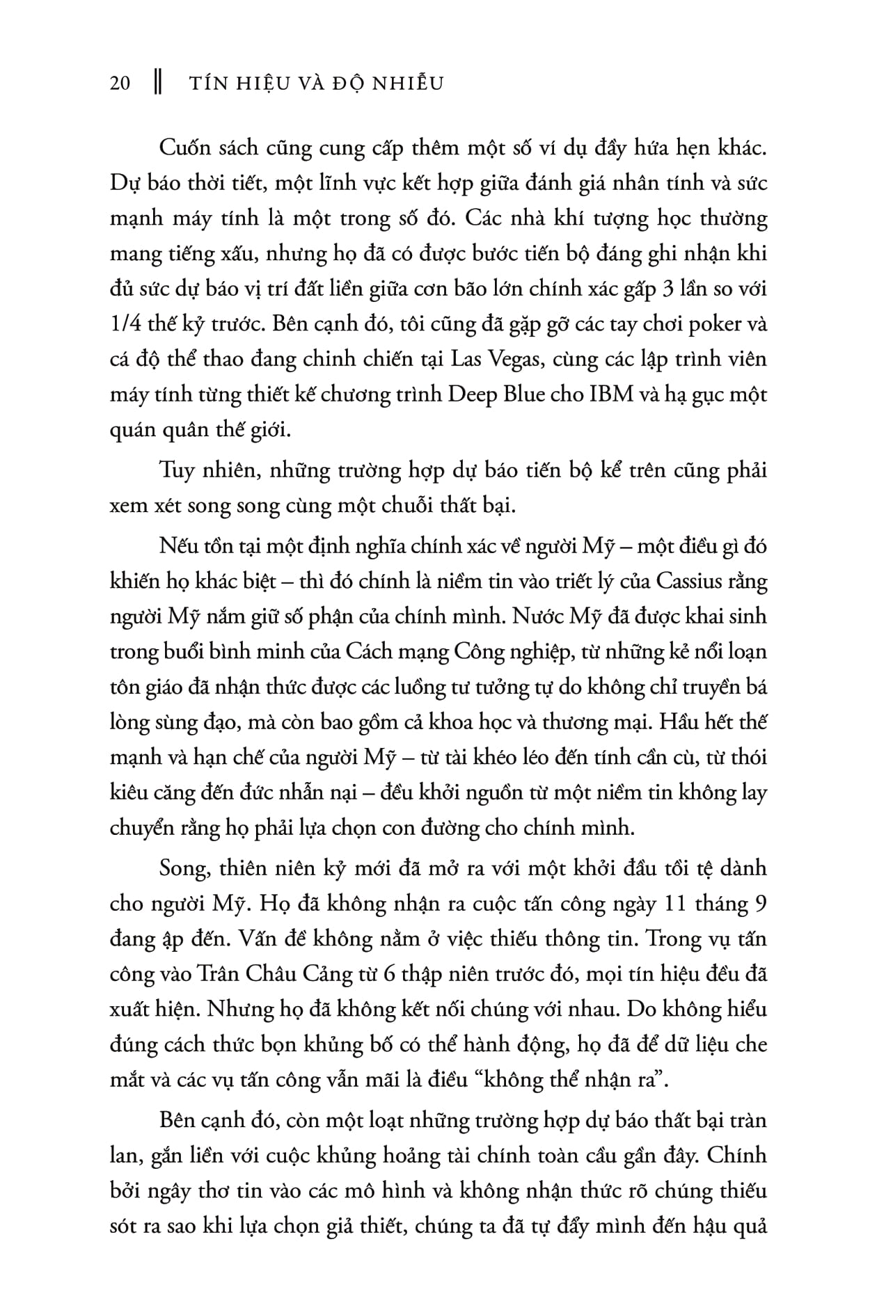 tín hiệu và độ nhiễu (tái bản 2020)