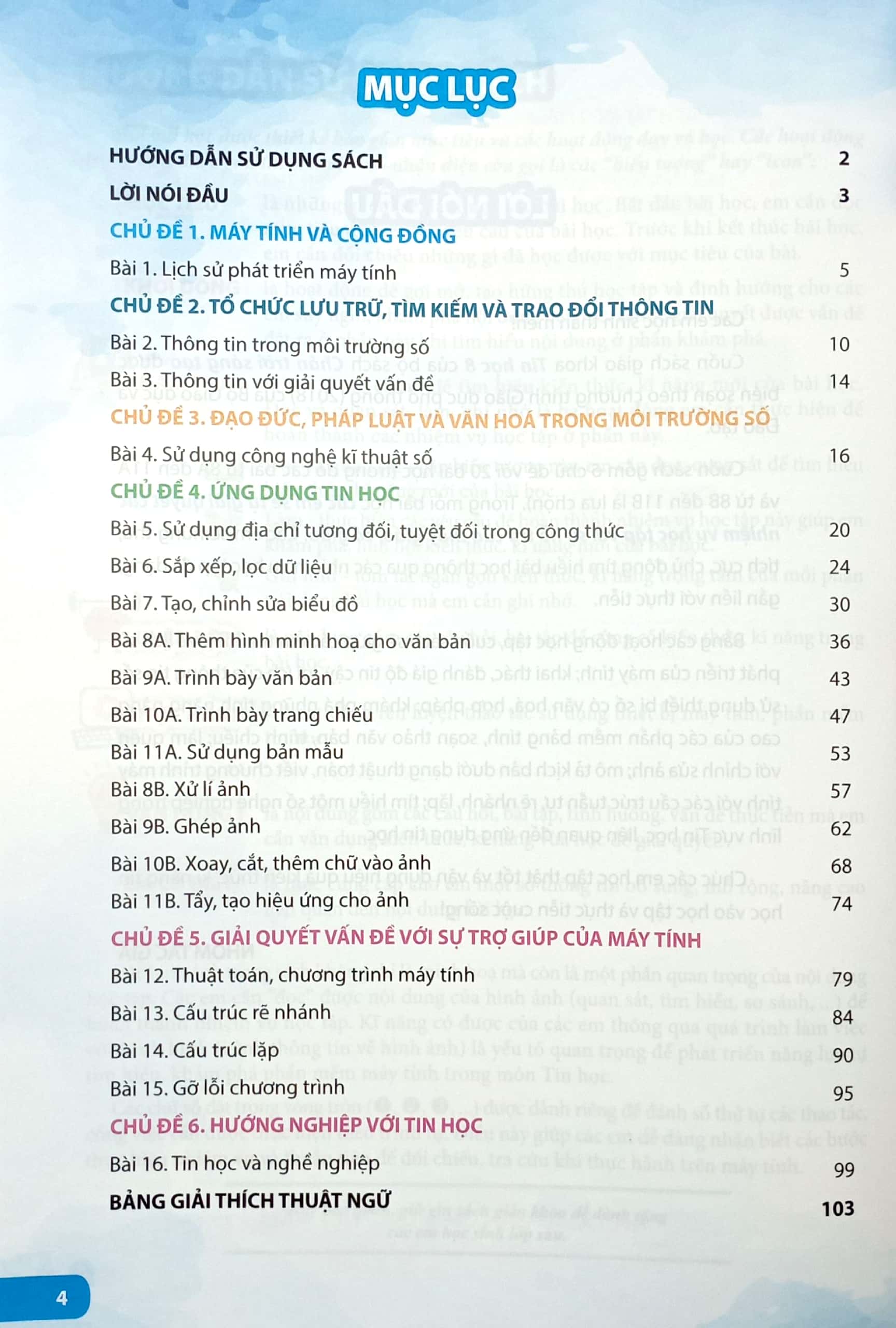 Tin Hoc 8 (Chan Troi Sang Tao) (Chuan)