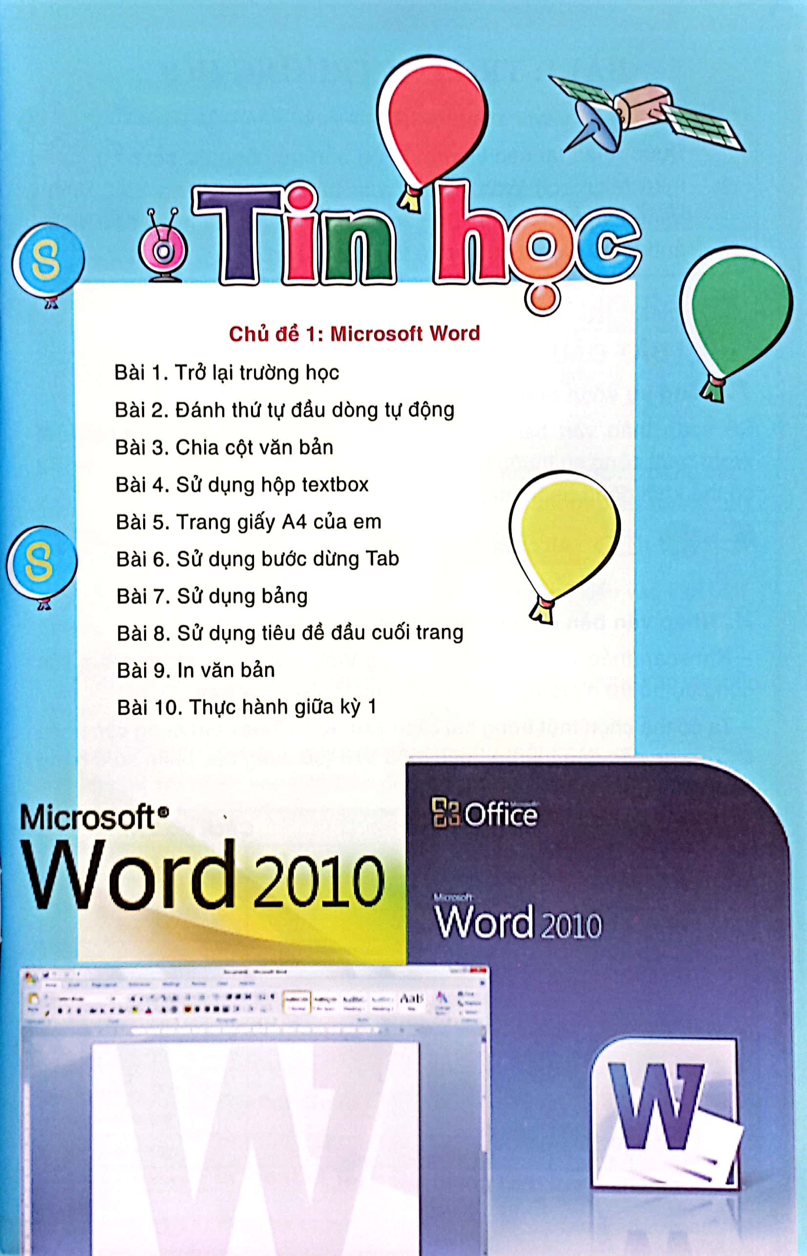 tin học lớp 4 - tập 1