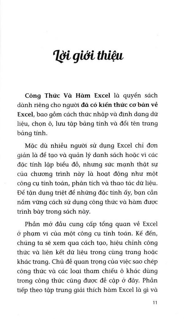 tin học văn phòng - công thức và hàm excel