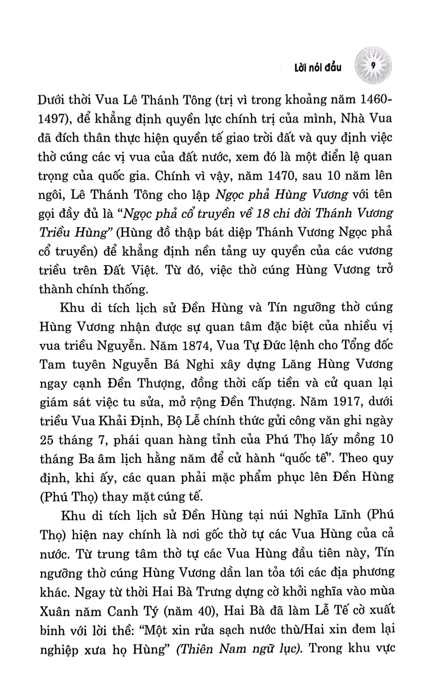 tín ngưỡng thờ cúng hùng vương ở việt nam