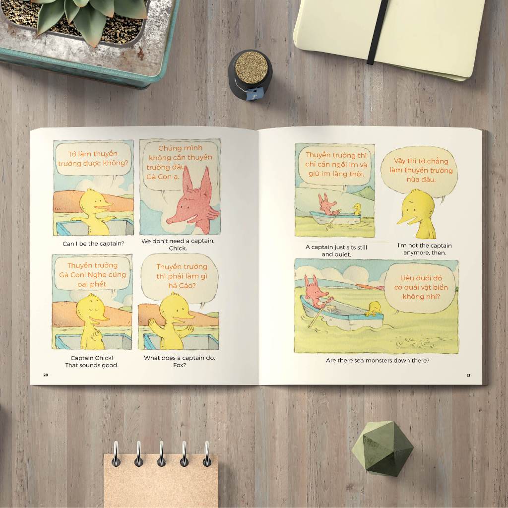 tình bạn diệu kỳ - phát triển eq - điều tuyệt vời từ sự sẻ chia - chiếc bánh sô-cô-la