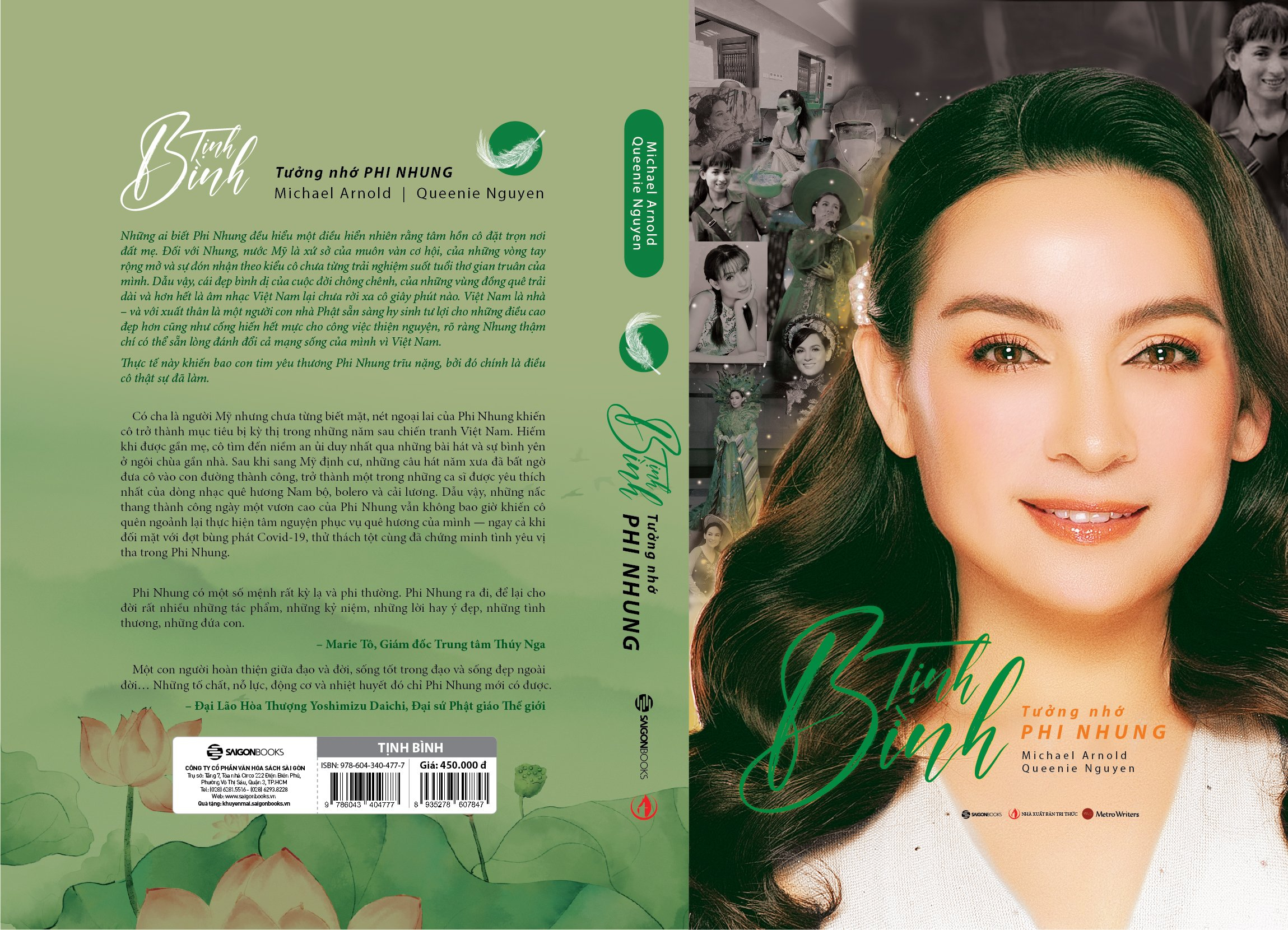 tịnh bình - tưởng nhớ phi nhung (bìa cứng)