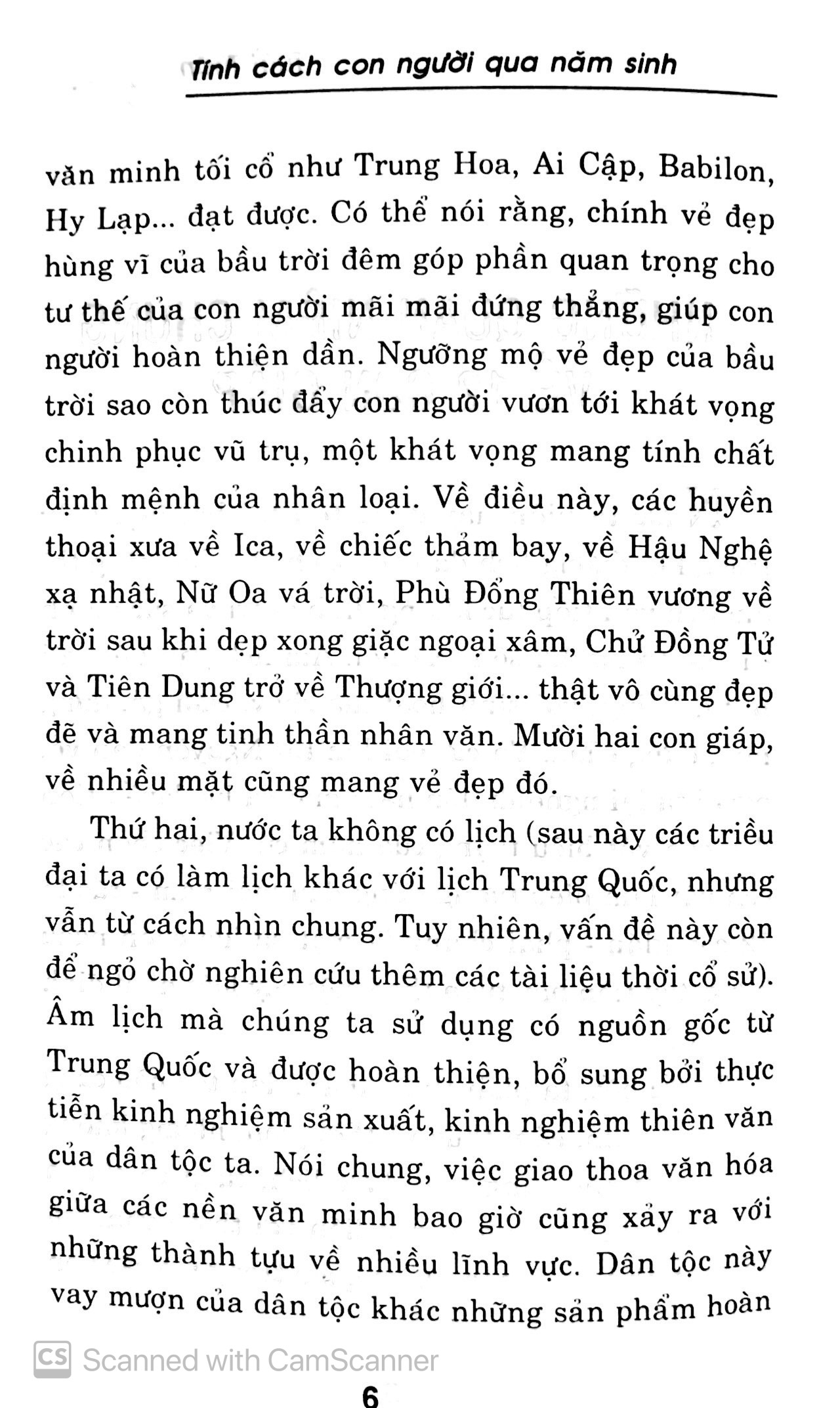 tính cách con người qua năm sinh - tuổi thân