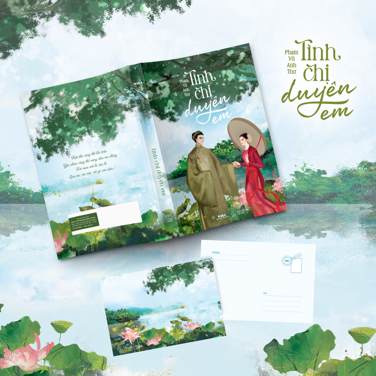 Tinh Chi Duyen Em - Tang Kem Bookmark Be Hinh Hoa Sen + Postcard In Hai Mat