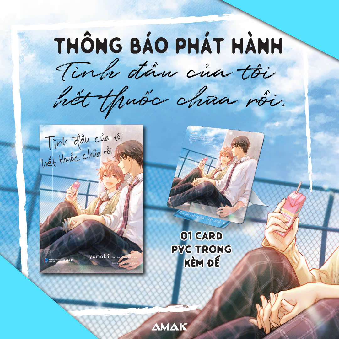 tình đầu của tôi hết thuốc chữa rồi - i canℹt help it, my first love. - tặng kèm pvc card kèm chân đế