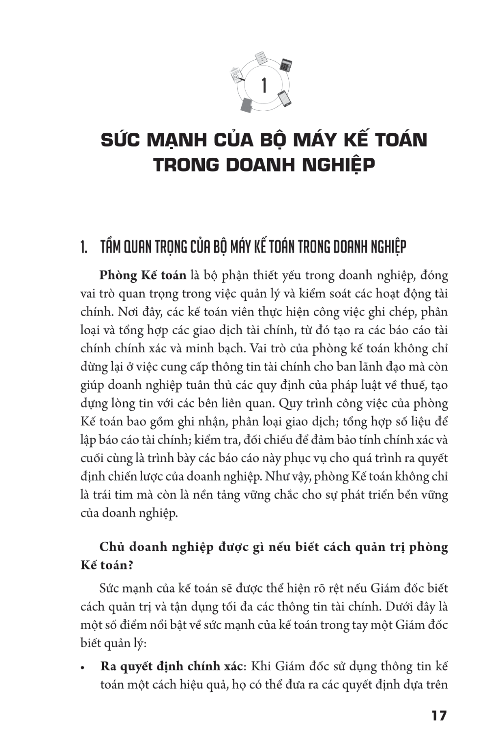 tinh gọn bộ máy kế toán cho chủ doanh nghiệp