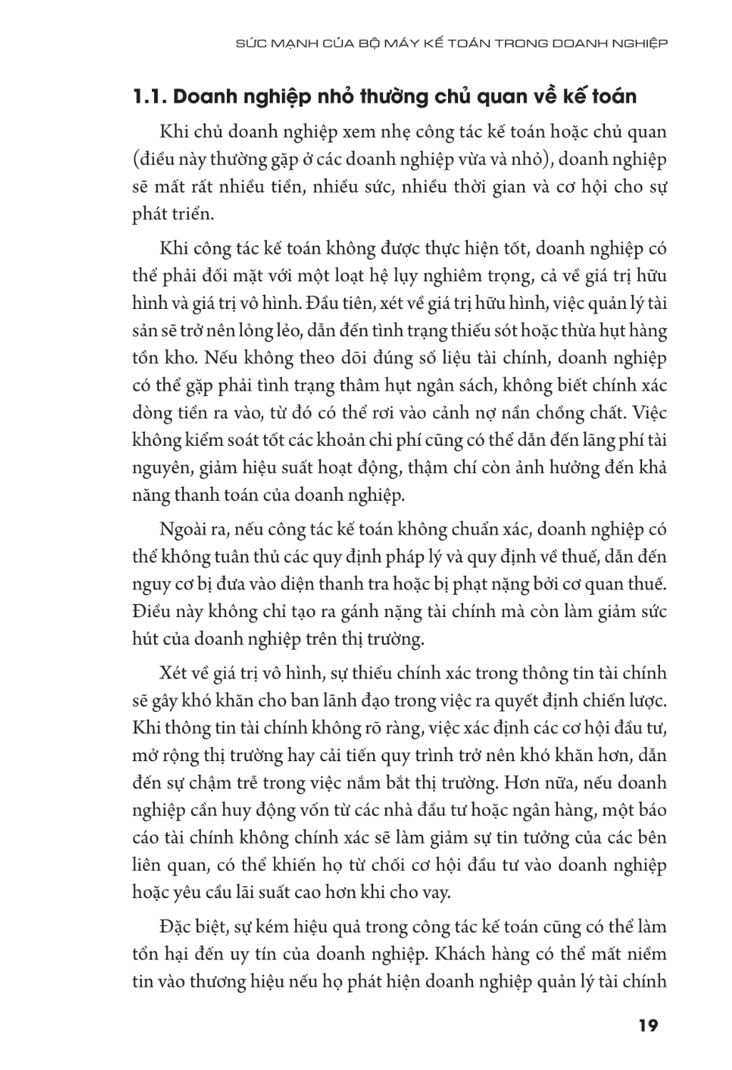 tinh gọn bộ máy kế toán cho chủ doanh nghiệp