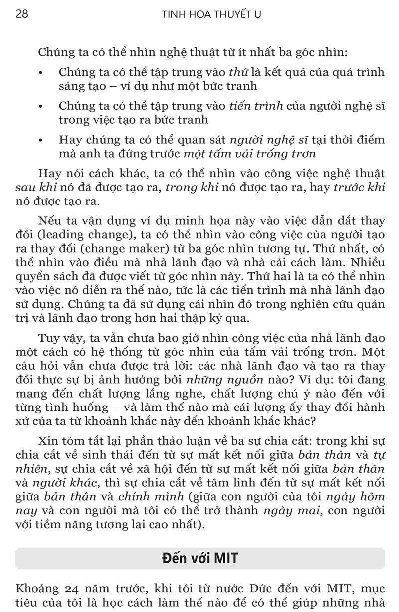 tinh hoa của thuyết u - những nguyên lý cốt lõi và cách thức ứng dụng