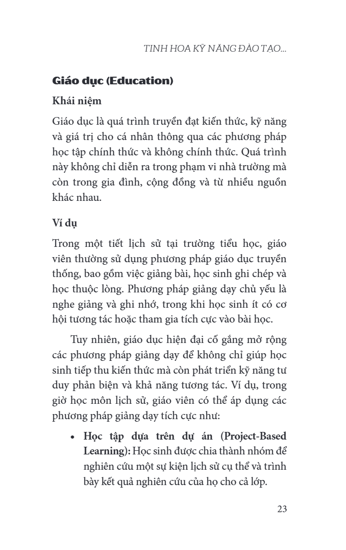 tinh hoa kỹ năng đào tạo và truyền cảm hứng